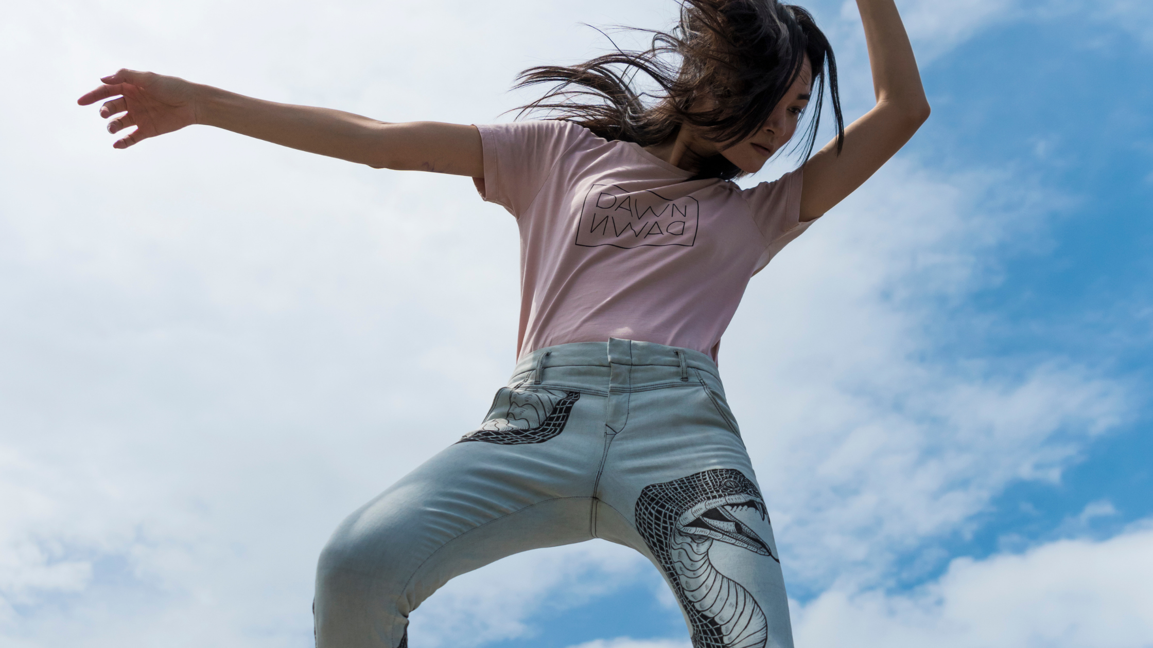 Art on Broken Pieces No 3