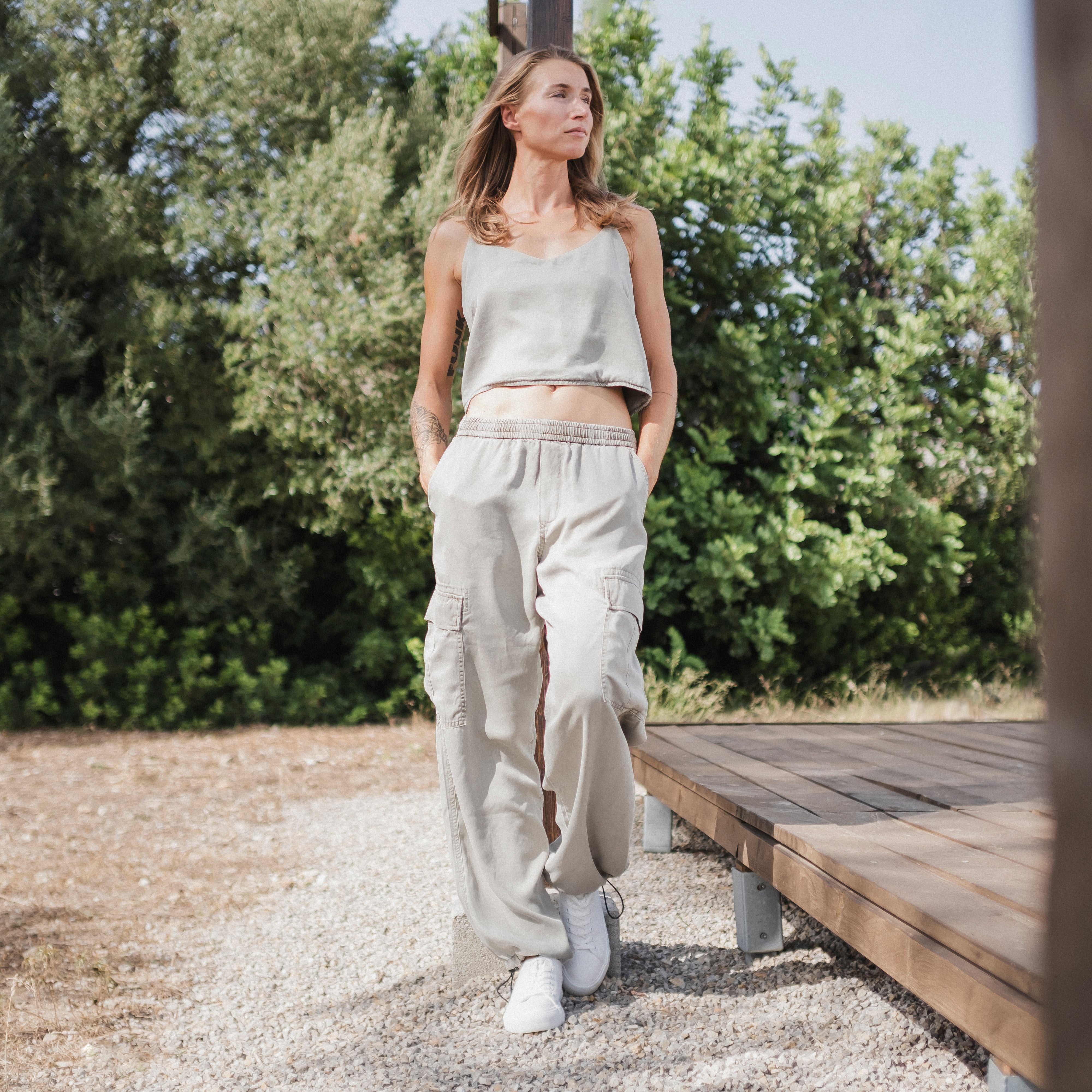 RAY Easy On Tencel - Cargo - Rock Olive