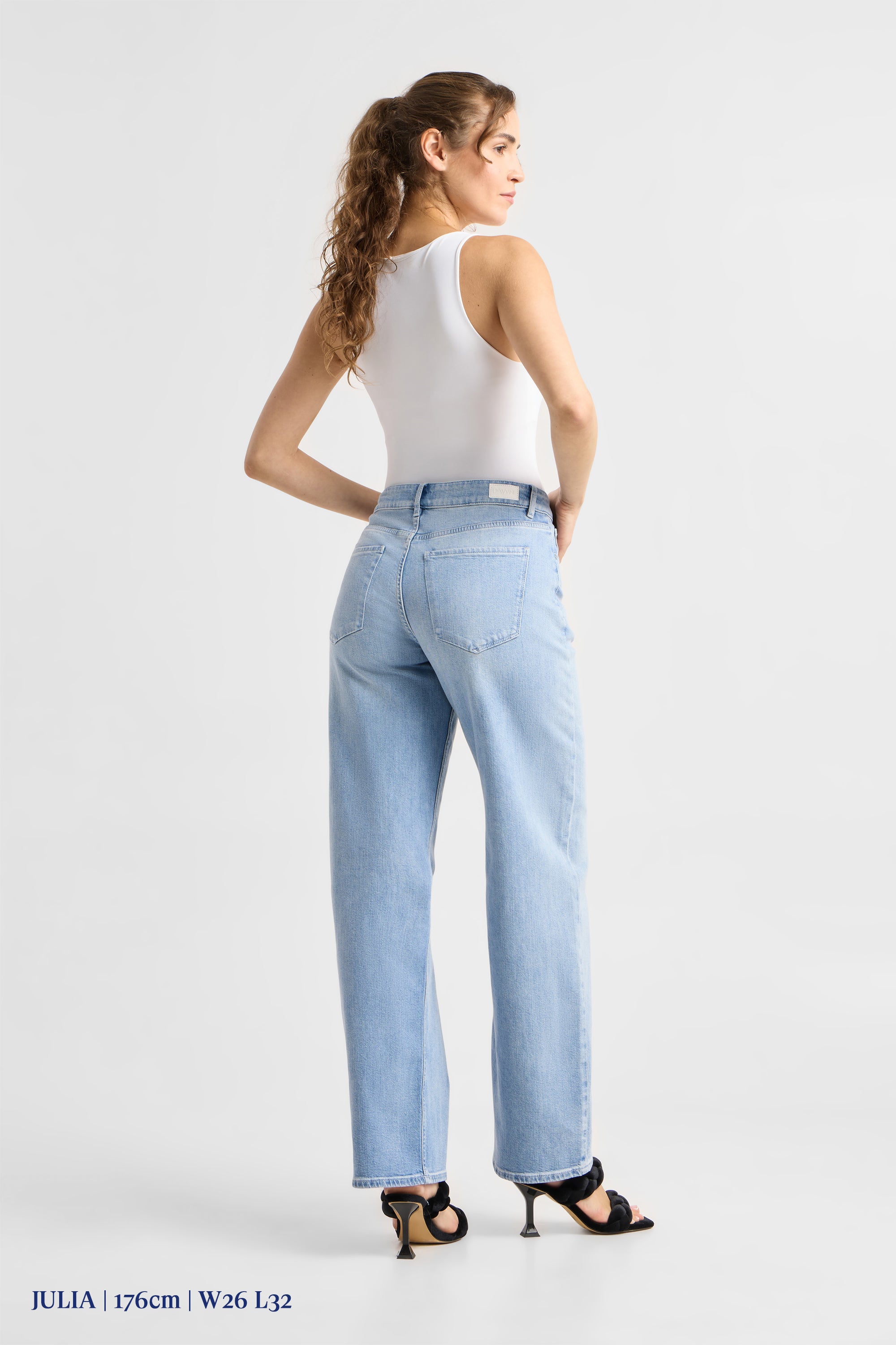 ASH Barrel Leg Minimal Stretch - Classic - Bright Blue