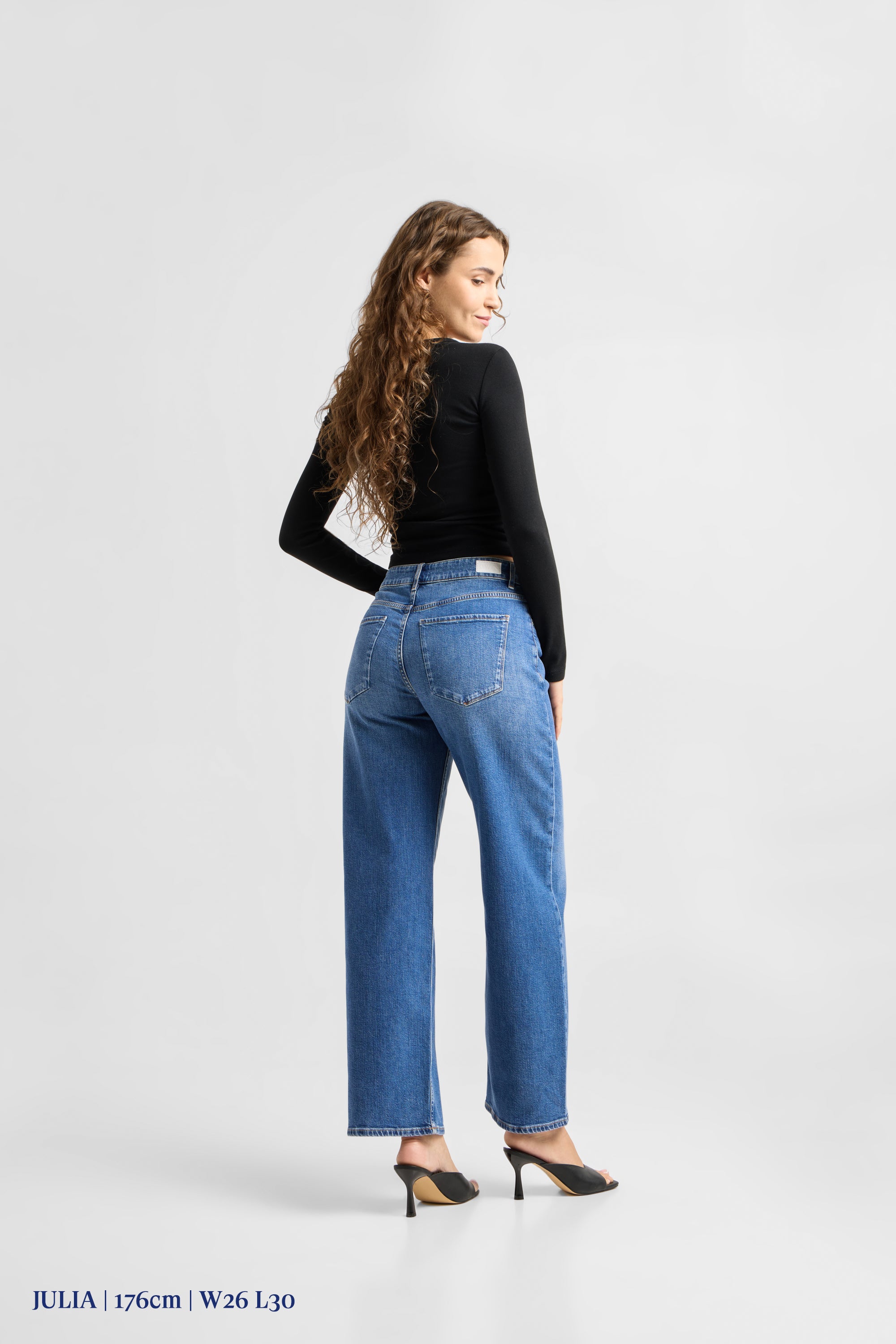 ASH Barrel Leg Minimal Stretch - Classic - Medium Blue