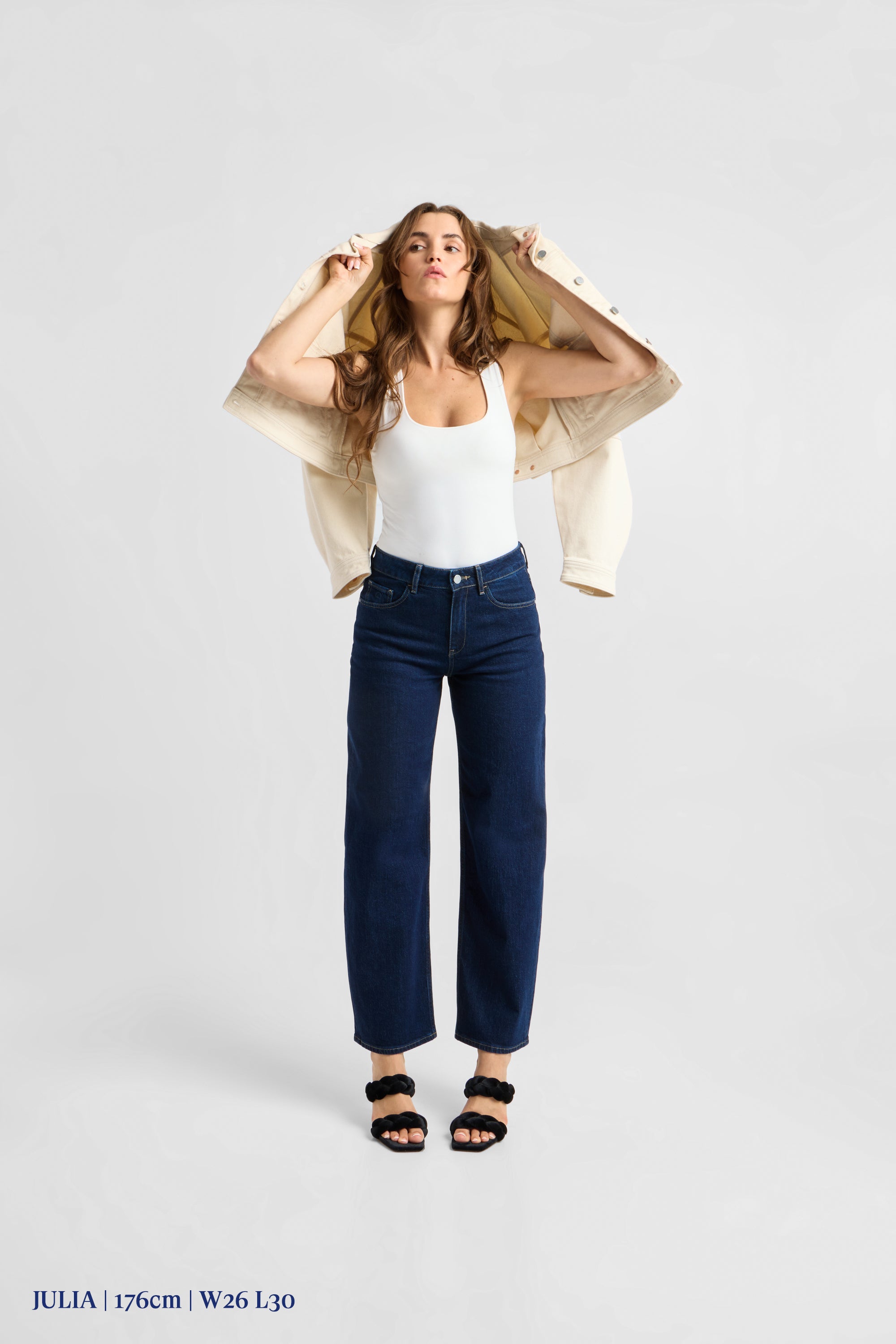 ASH Barrel Leg Minimal Stretch - Classic - Dark Blue