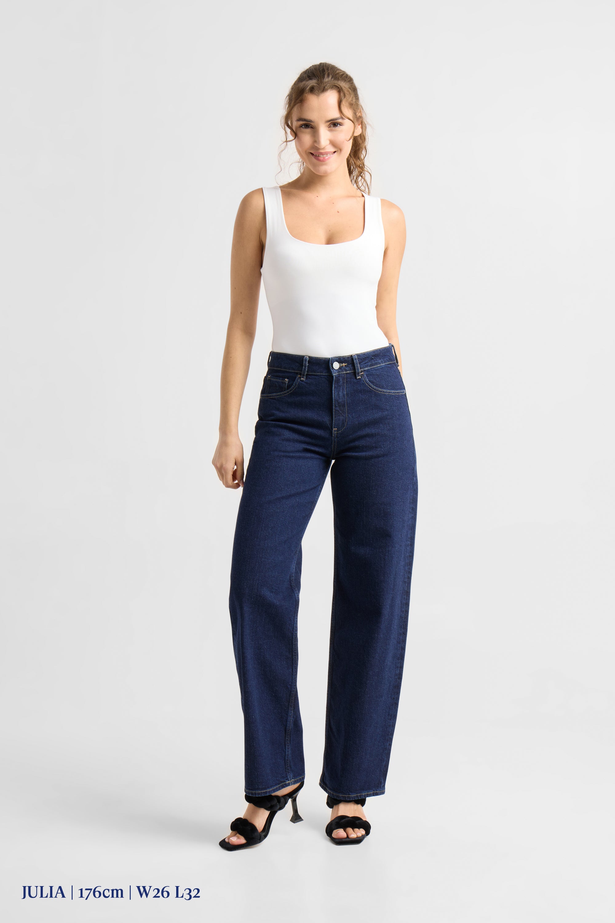 ASH Barrel Leg Minimal Stretch - Classic - Dark Blue