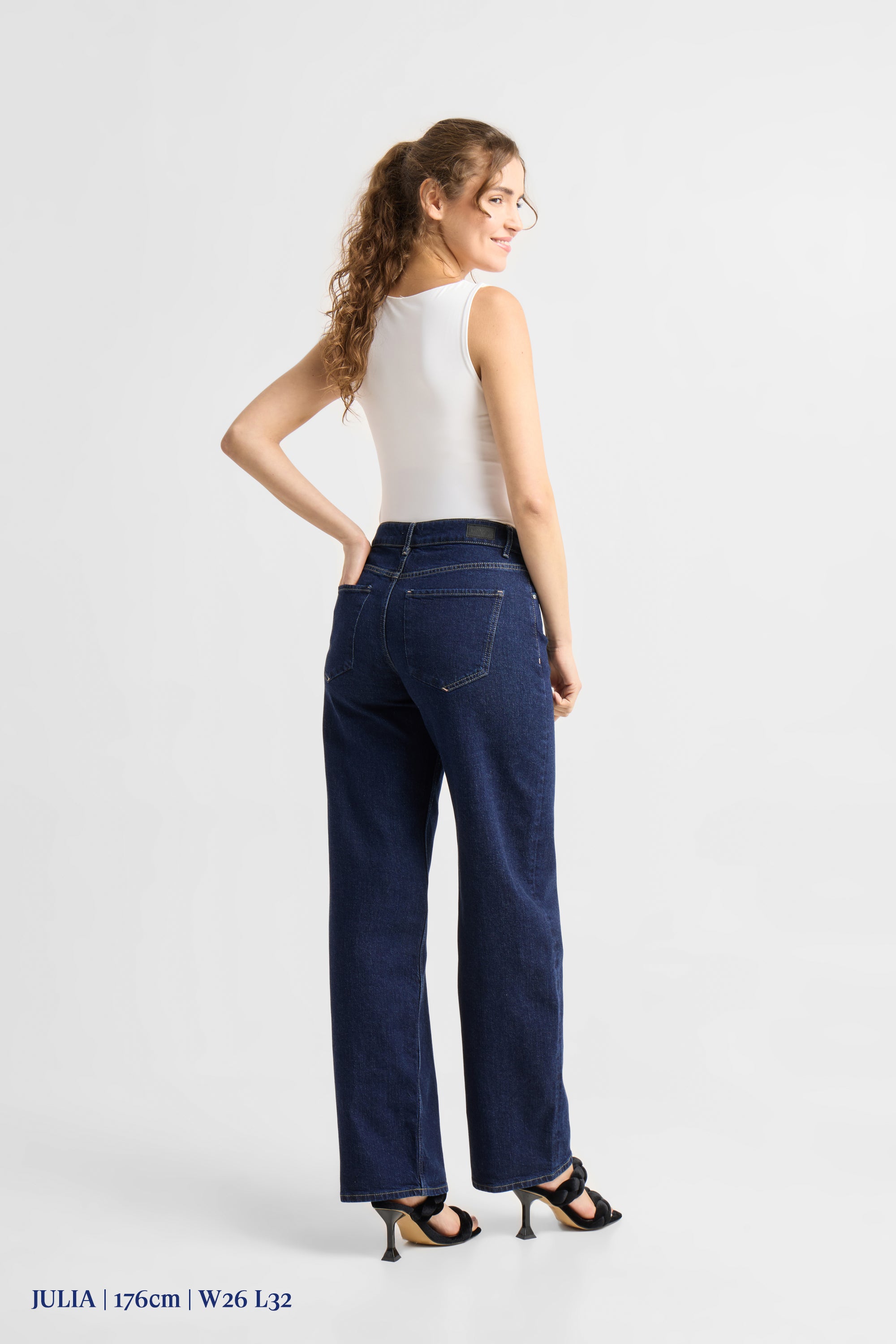 ASH Barrel Leg Minimal Stretch - Classic - Dark Blue