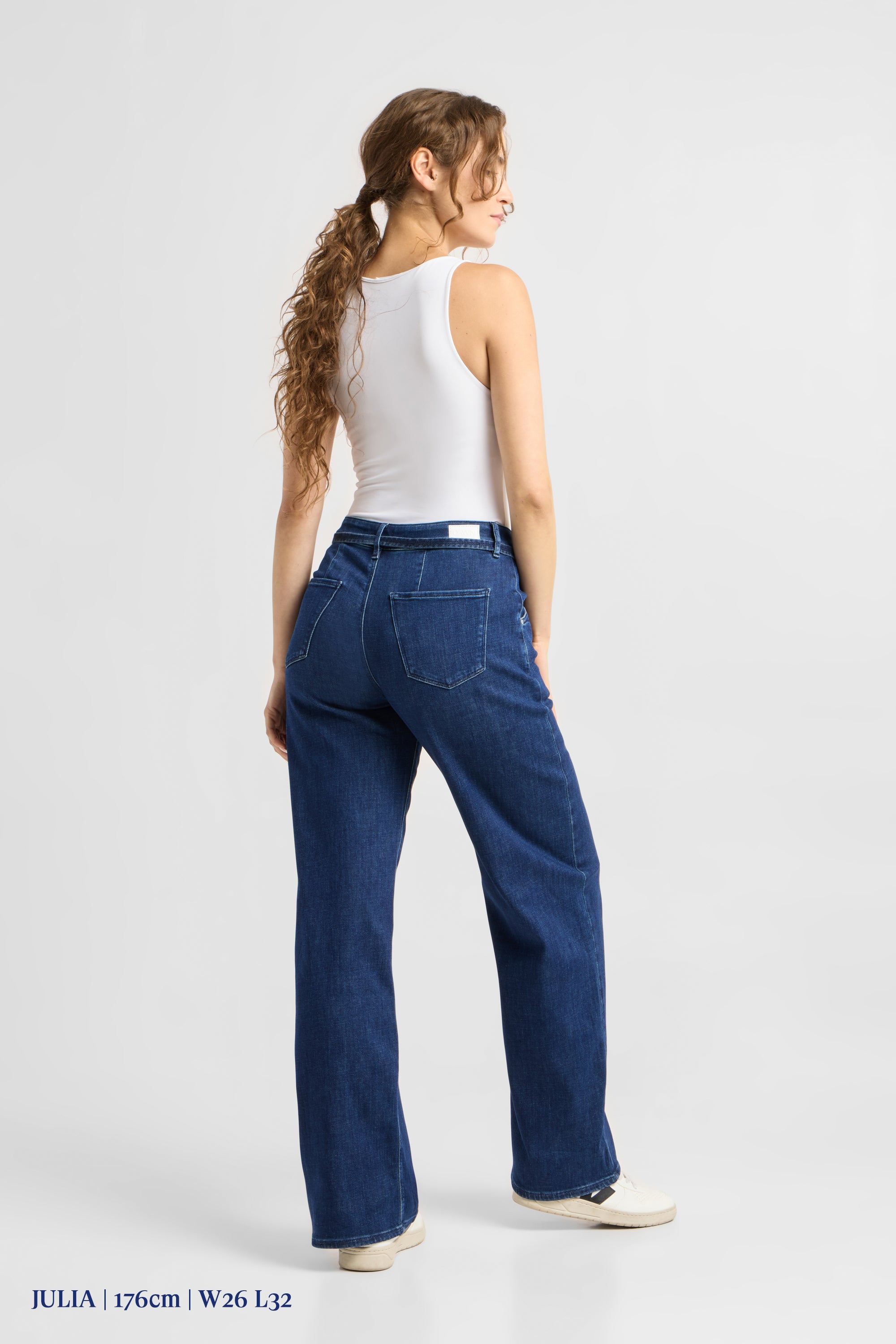 BLINK High Waist Wide - Dark Blue