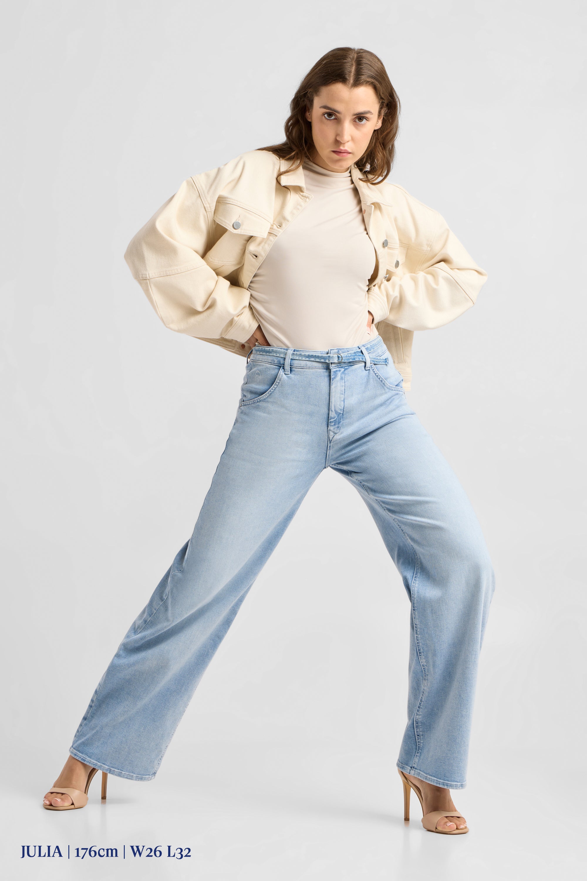 BLINK High Waist Wide - Light Blue