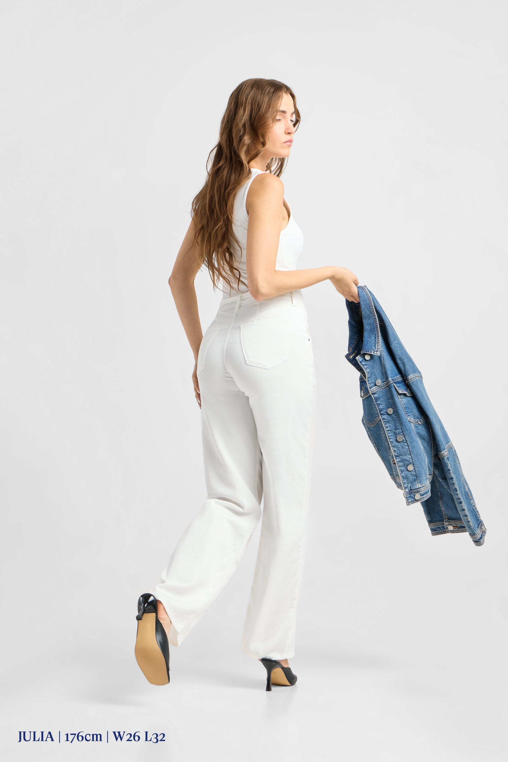 BLINK Wide Barrel Soft Denim - Classic - White Denim