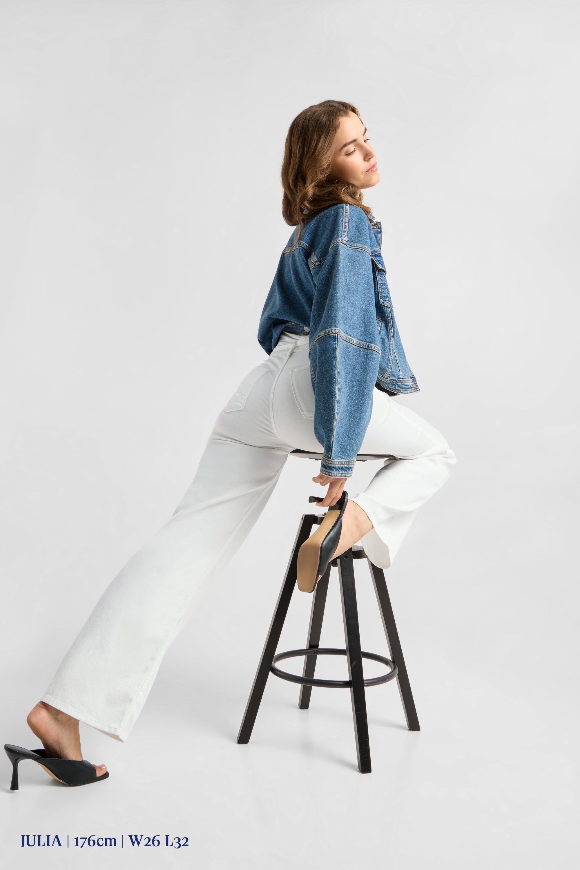 BLINK Wide Barrel Soft Denim - Classic - White Denim