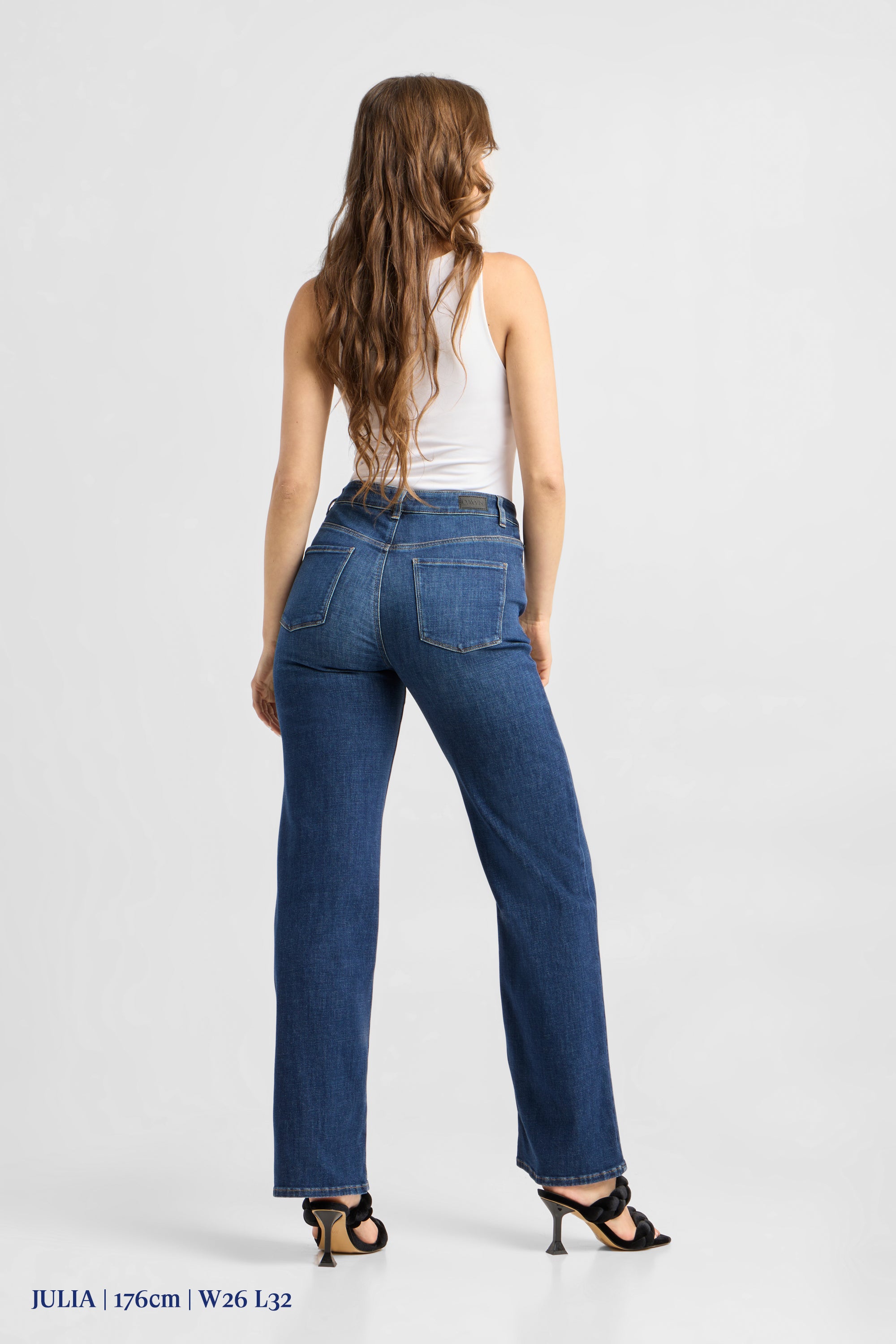 DEW Flared Soft Denim - Classic - Dark Blue