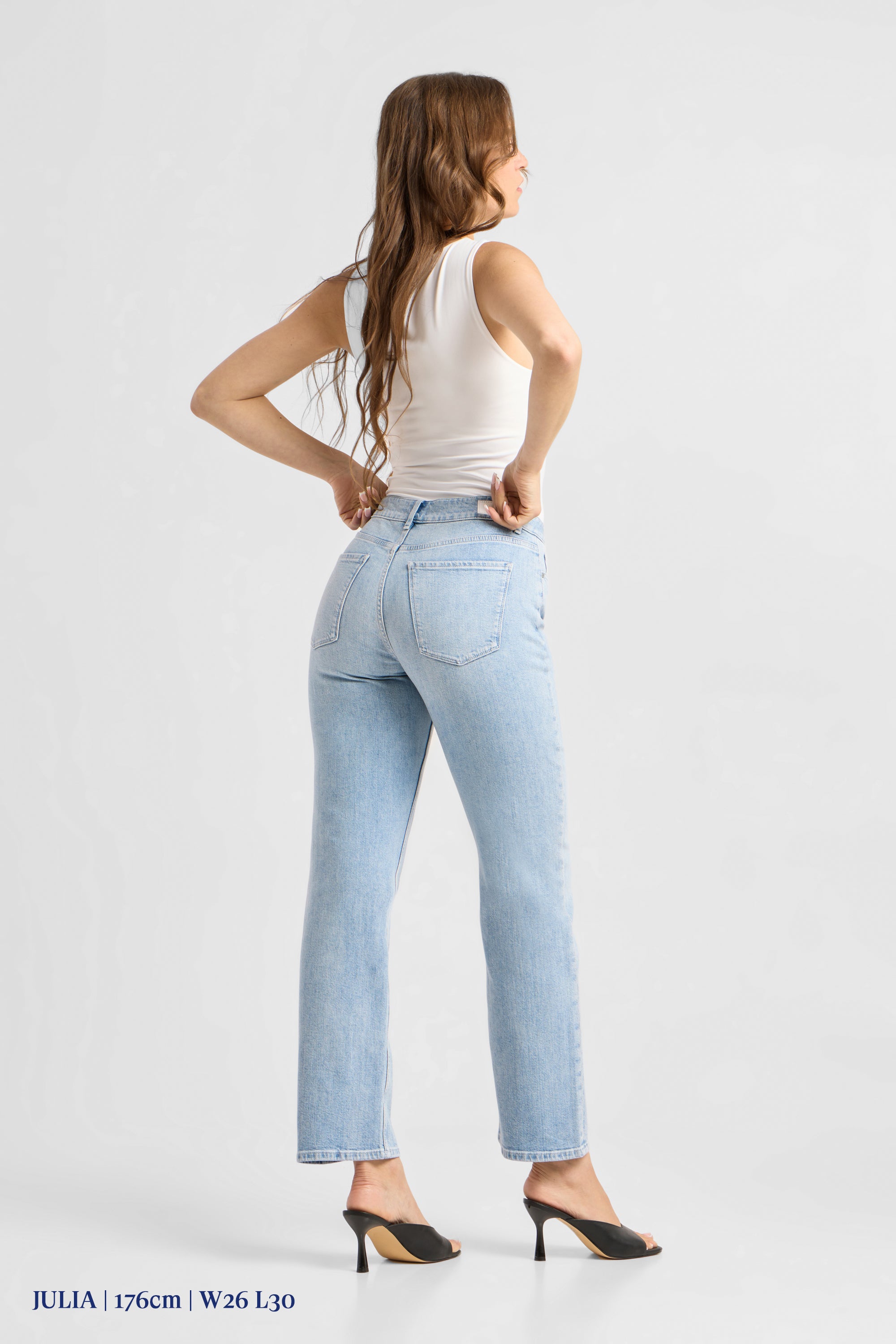 MORNING Slim Straight Minimal Stretch - Classic - Bright Blue
