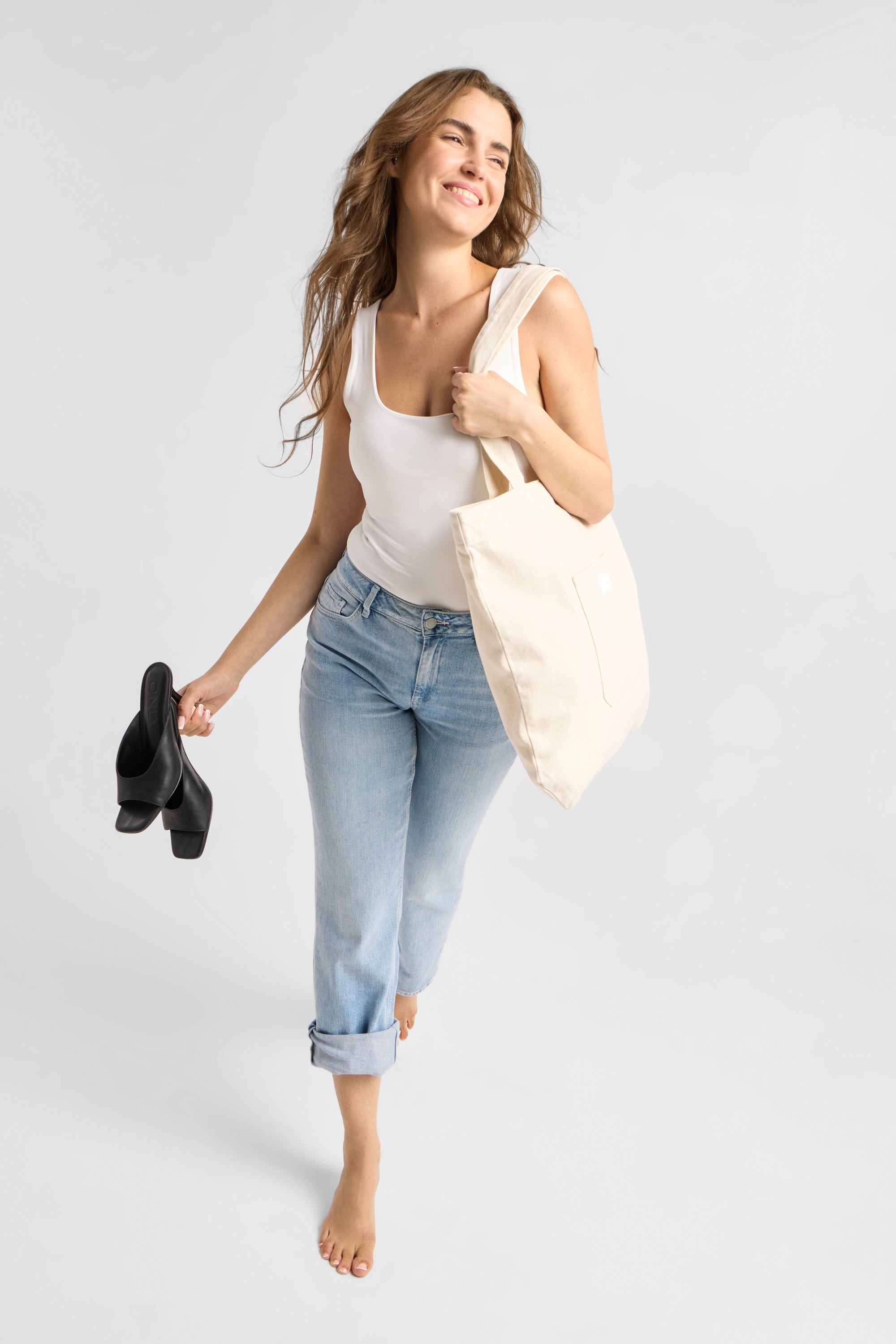 MORNING Slim Straight Minimal Stretch - Classic - Bright Blue