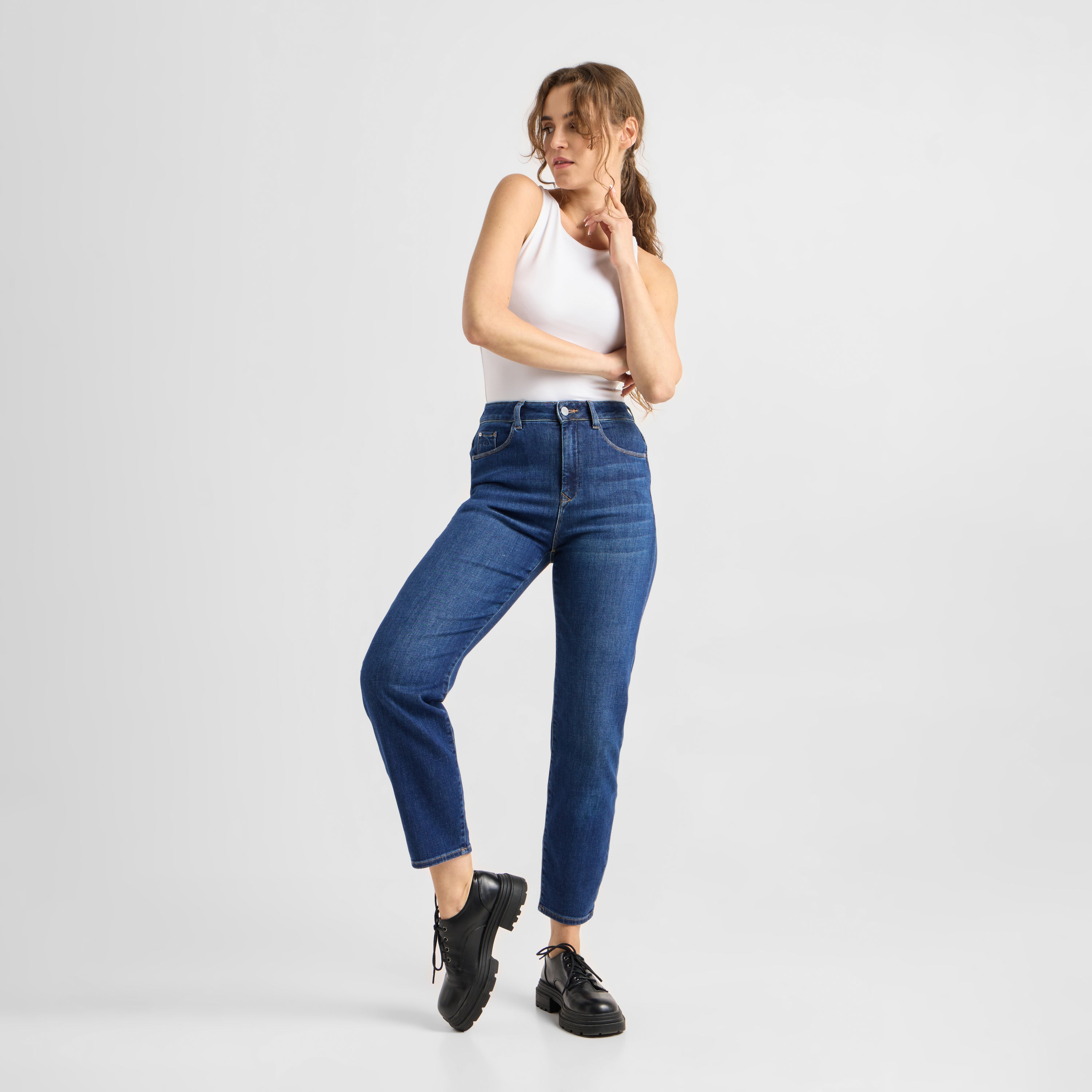 STARDUST O-Shape Soft Denim - Classic - Dark Blue