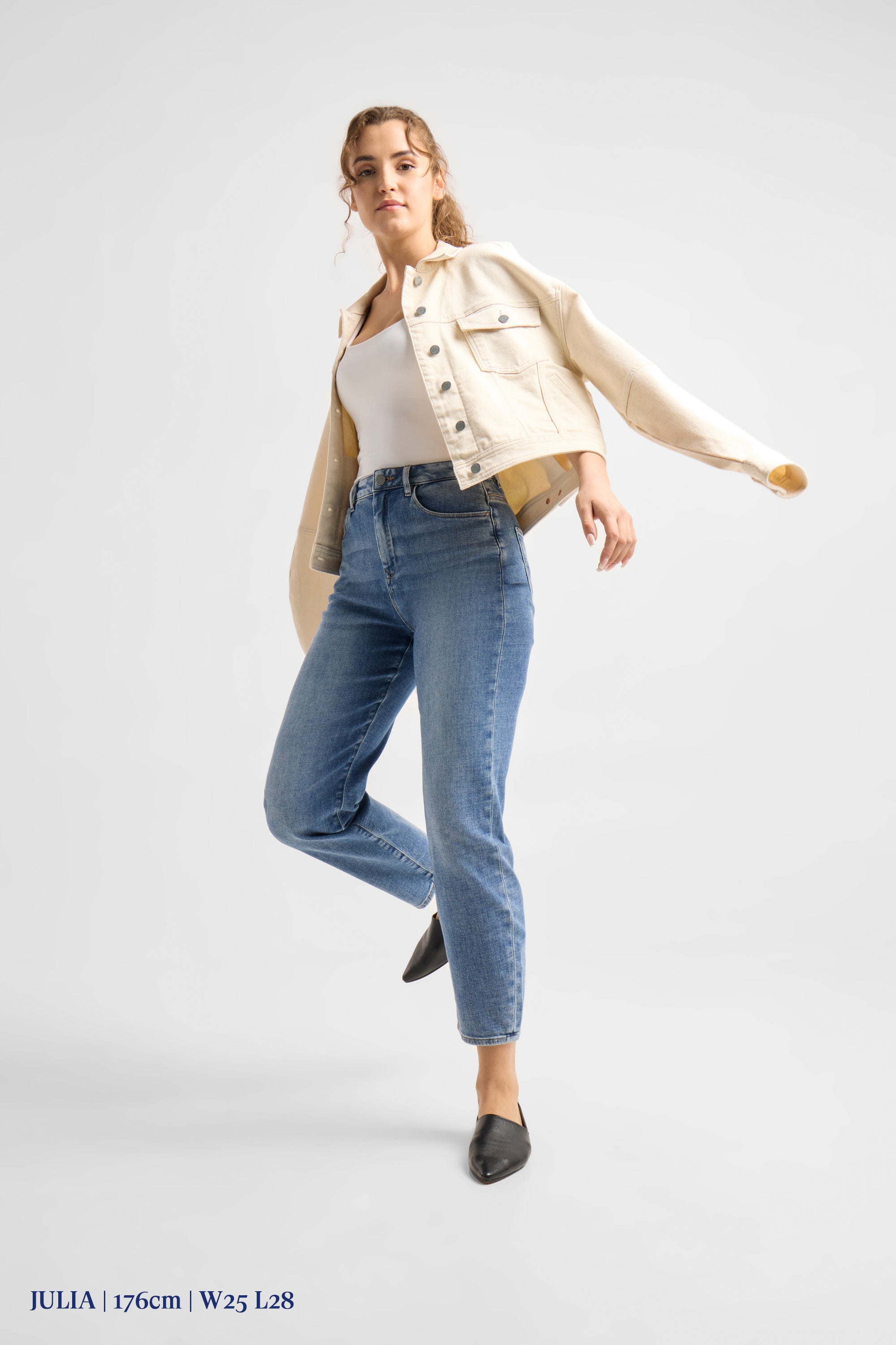 STARDUST O-Shape Soft Denim - Classic - Light Blue