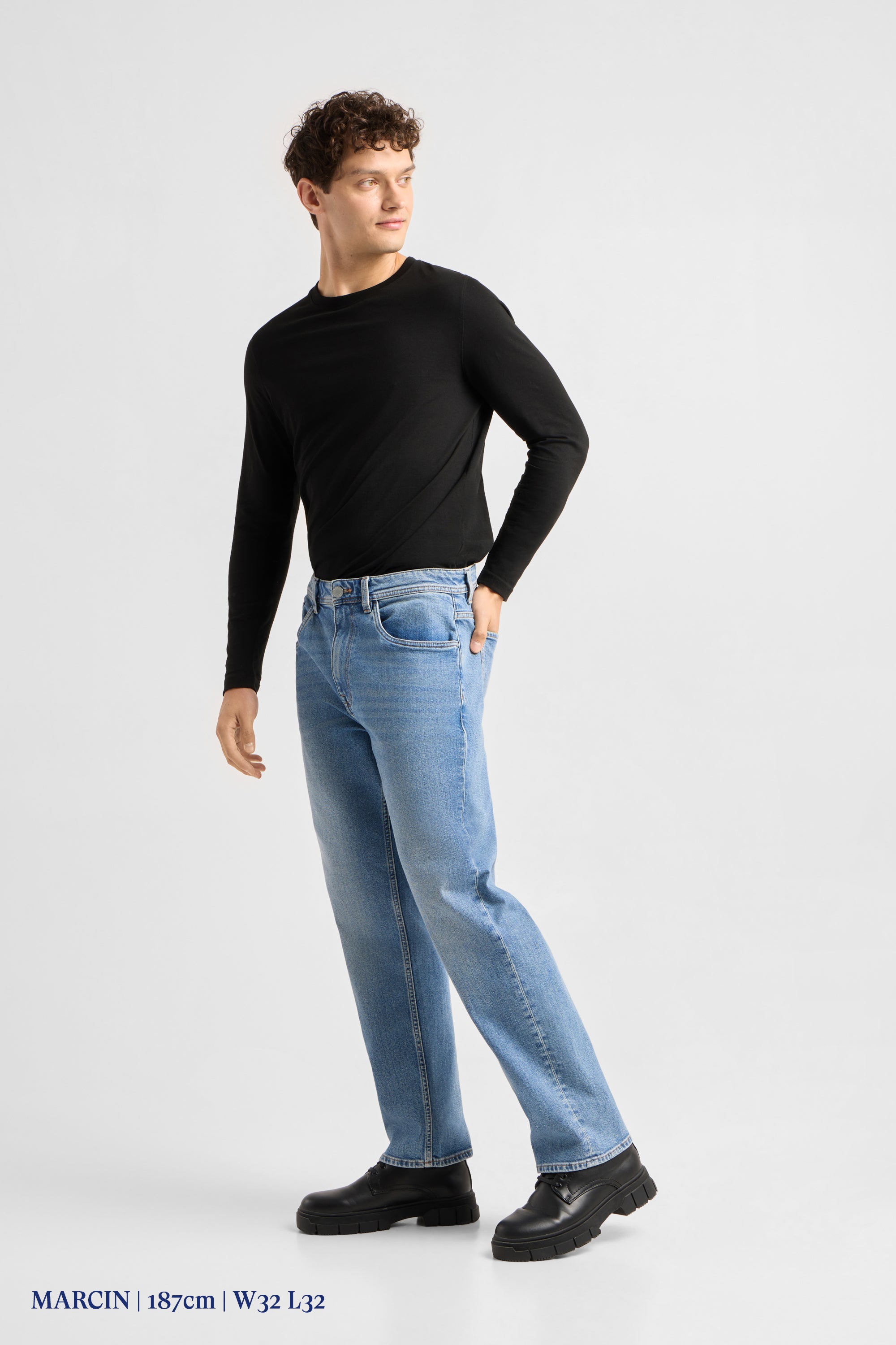 VEGA Minimal Stretch - Relaxed - Vintage Blue
