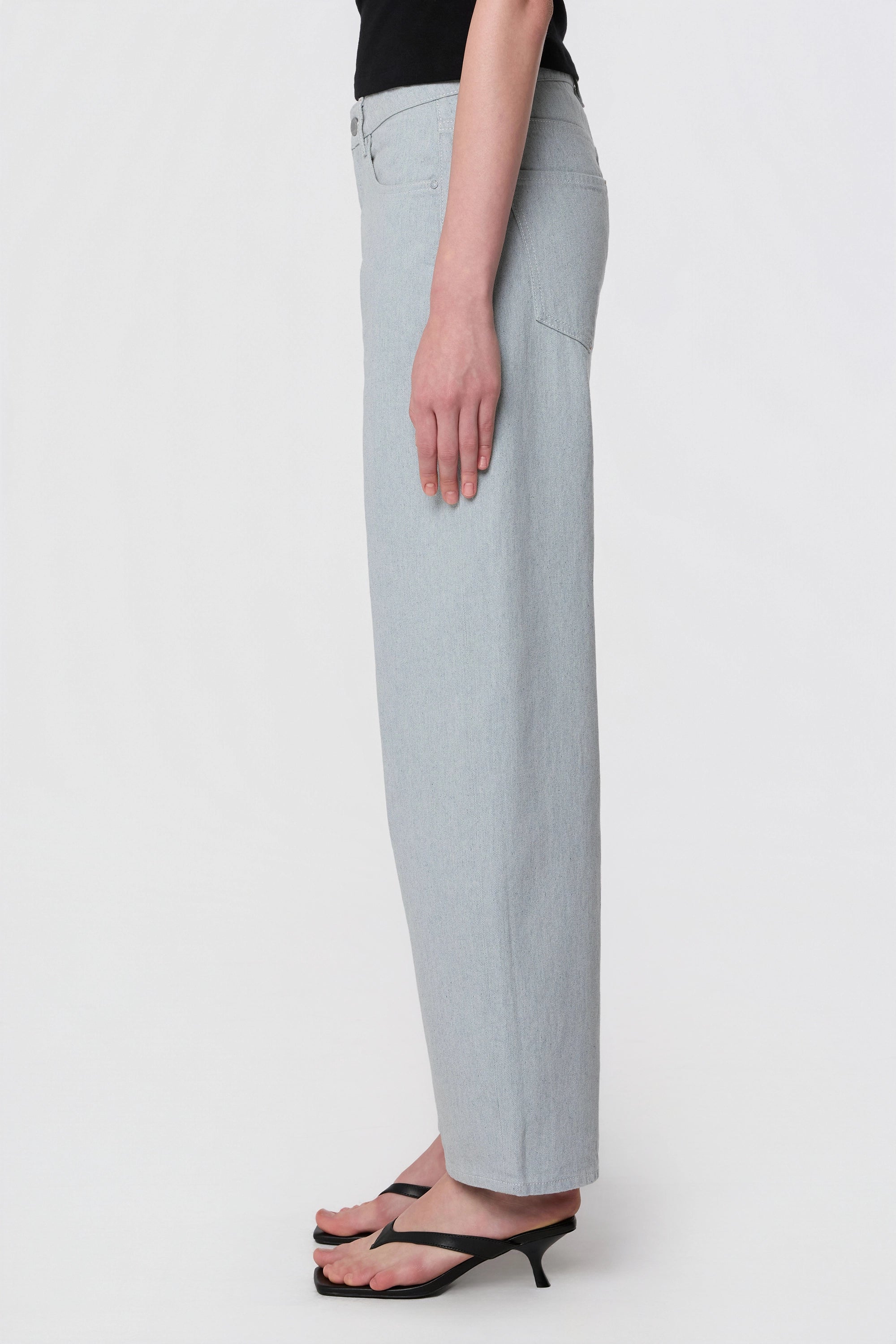 ASH Barrel Leg Minimal Stretch - Classic - PIW - Non Stretch - Recycled Blue - Womenswear