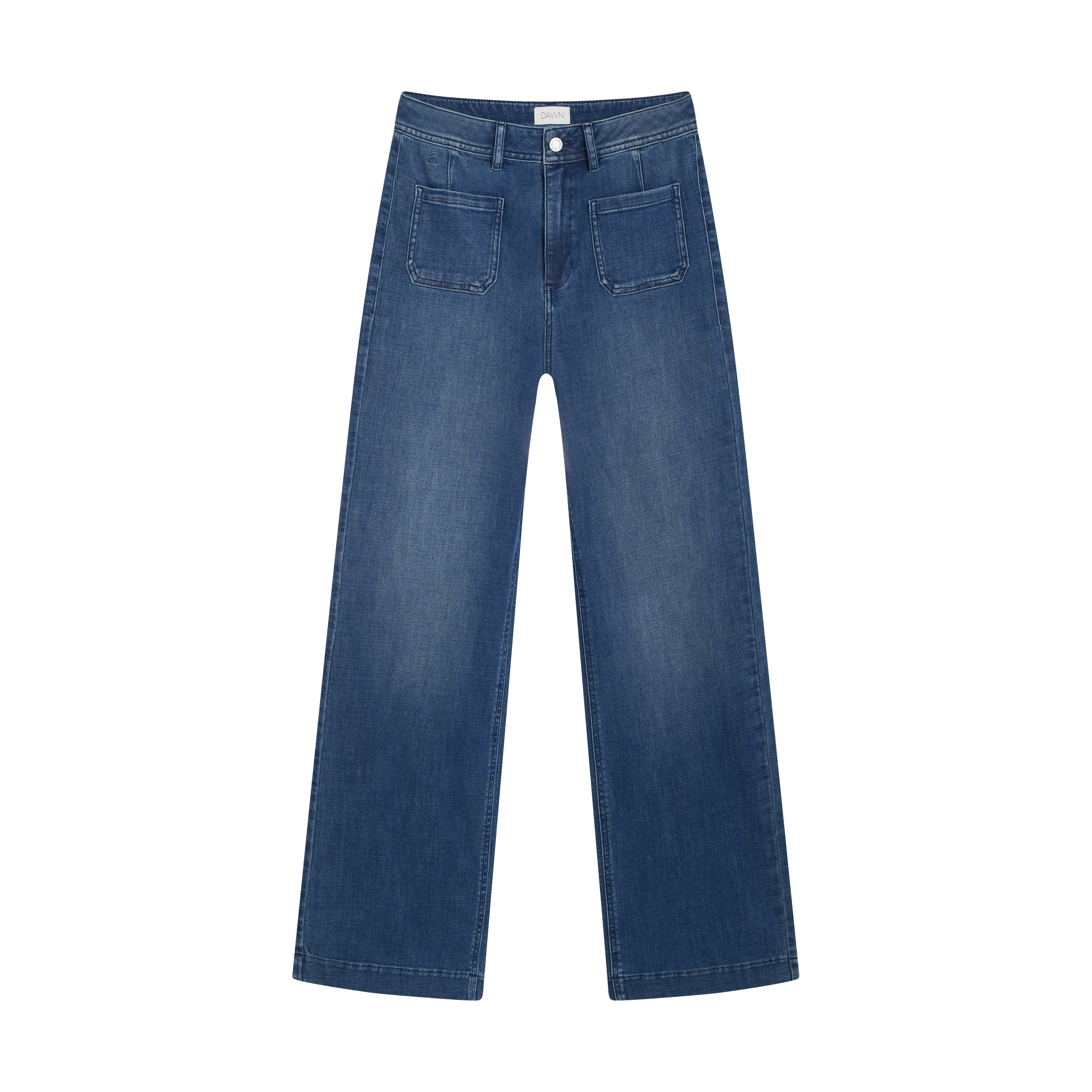 DEW Flared Soft Denim - Sailor - Vintage Blue