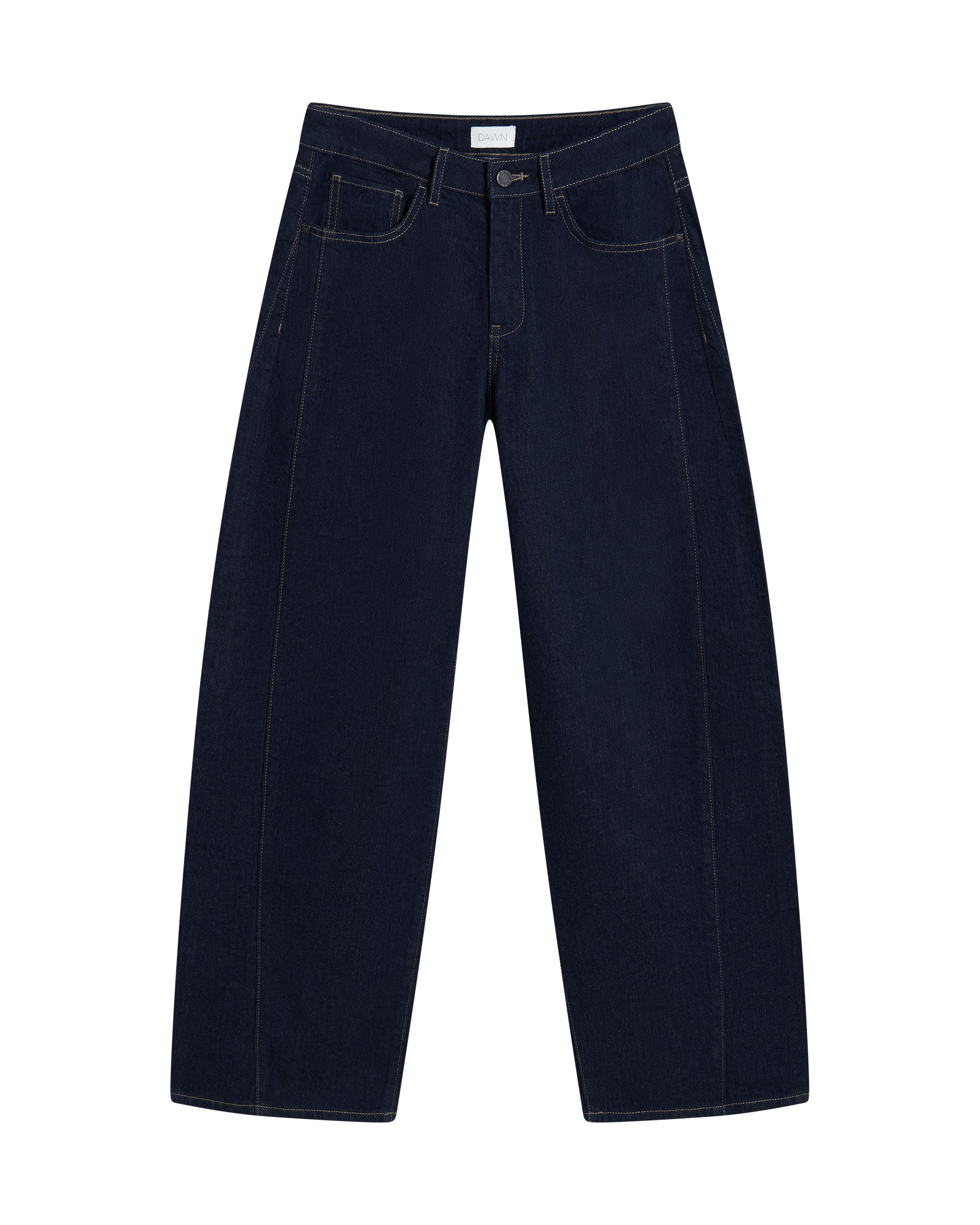 ASH Barrel Leg Minimal Stretch - Cutline - Stay Blue