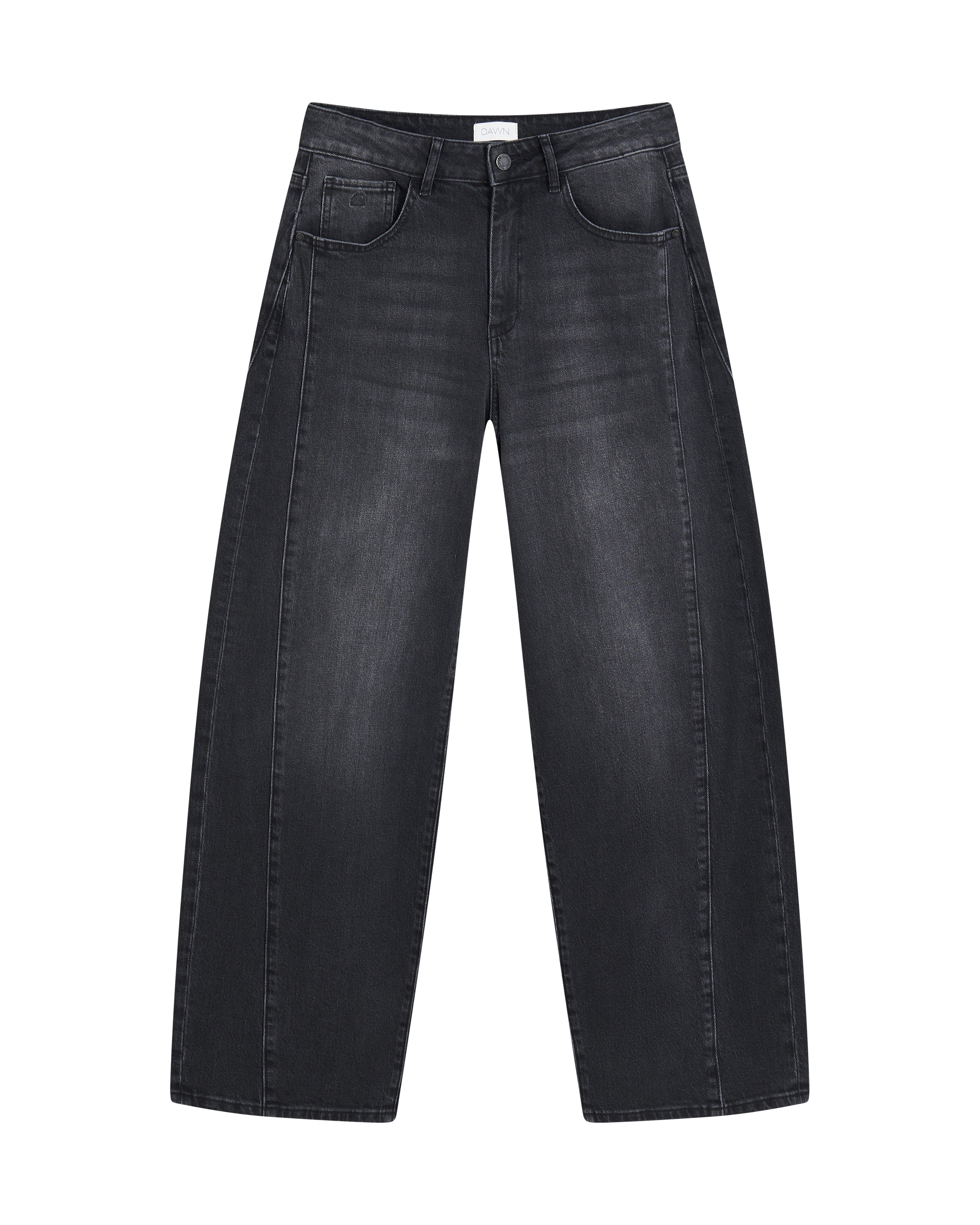 ASH Barrel Leg Minimal Stretch - Cutline - Vintage Black