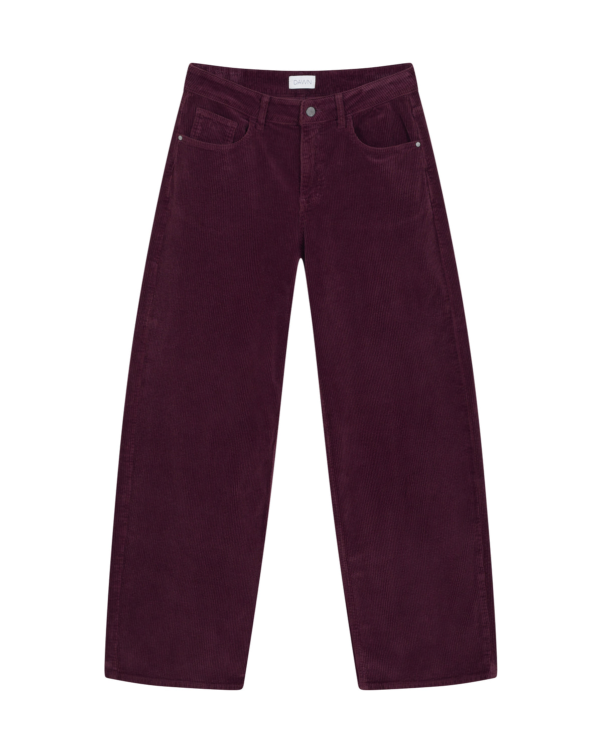 ASH Barrel Leg Corduroy - Classic - Plum Red Wine