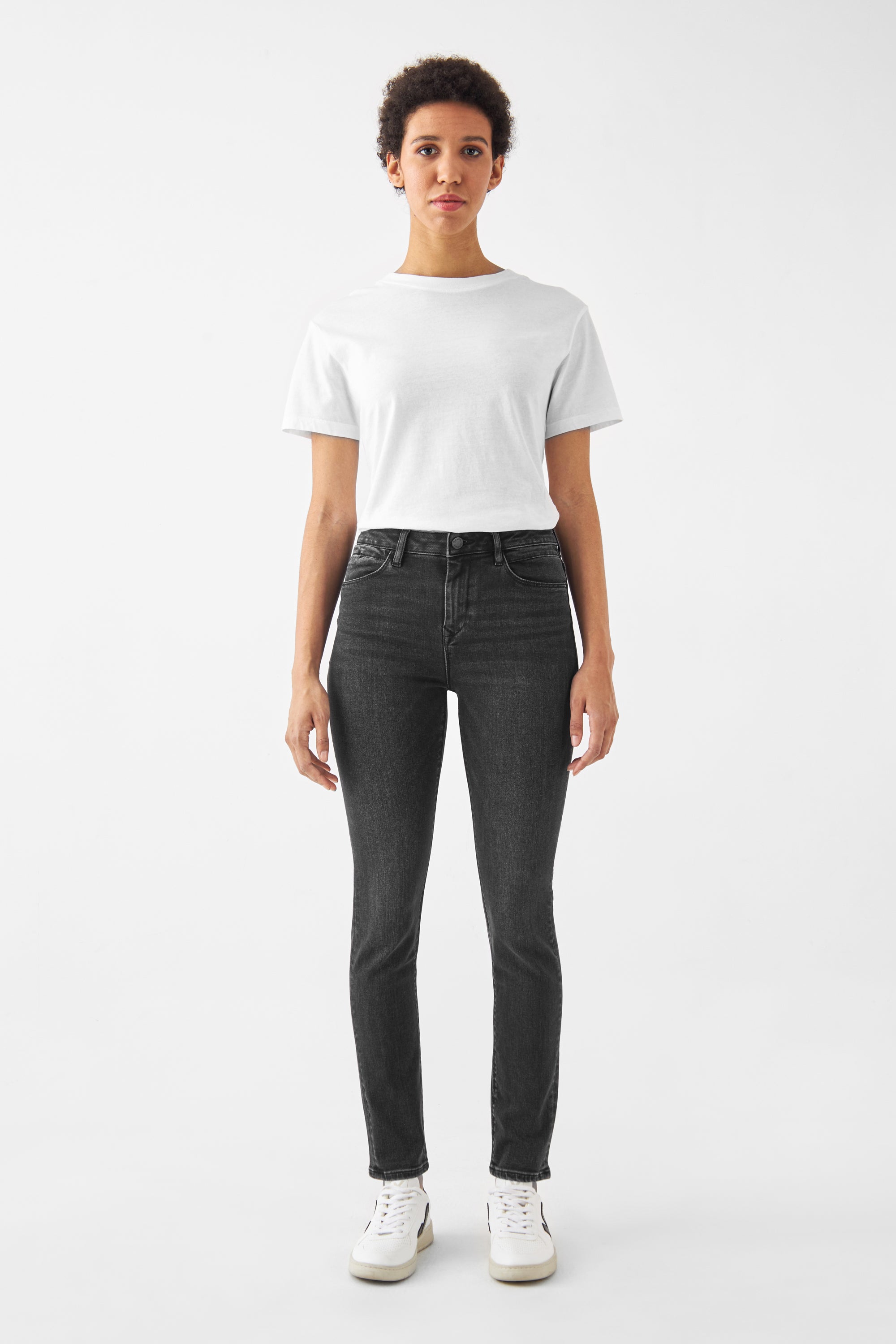 SUN UP Skinny Powerstretch - Basic - Black Denim