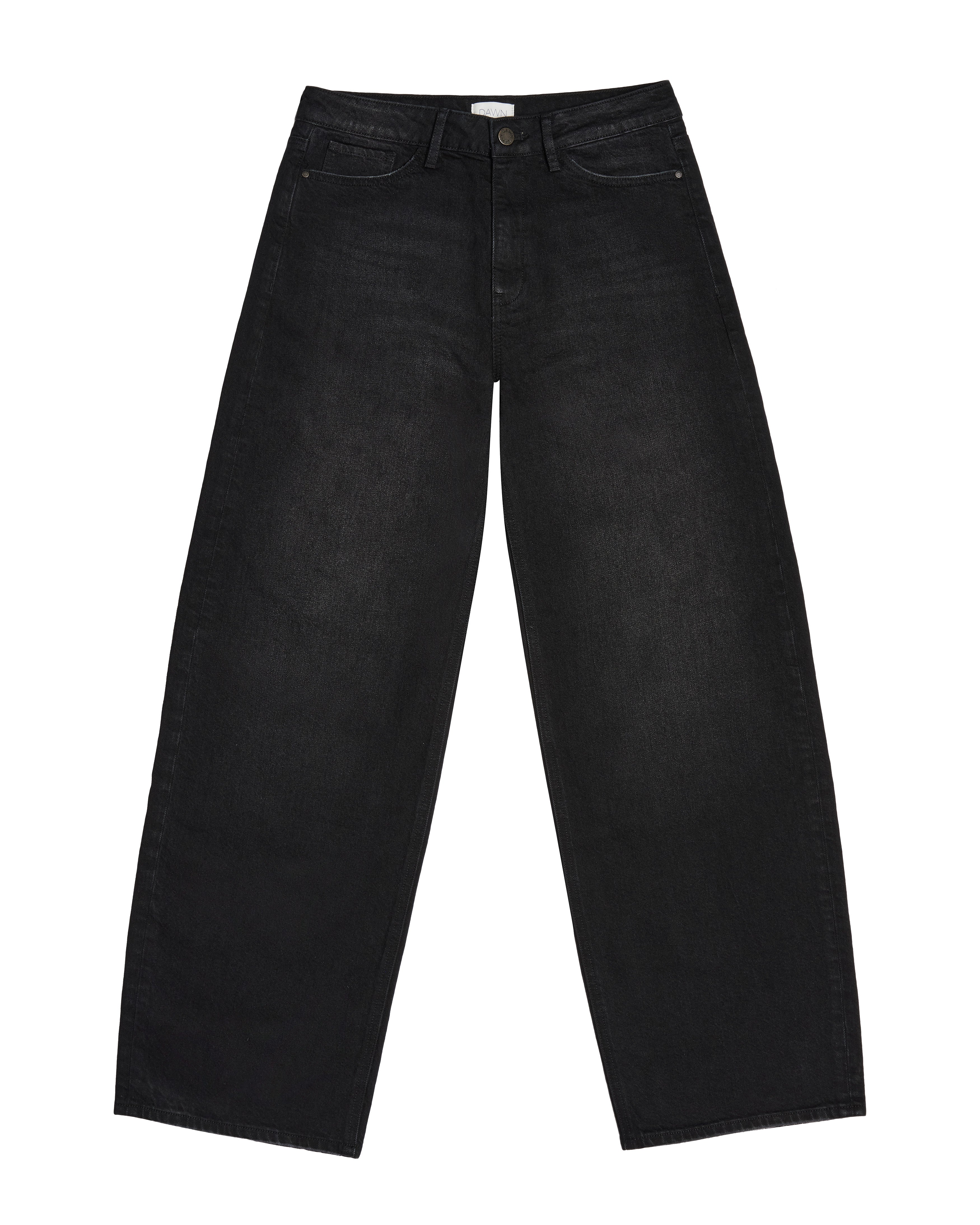 ASH Barrel Leg Minimal Stretch - Basic- Black Denim