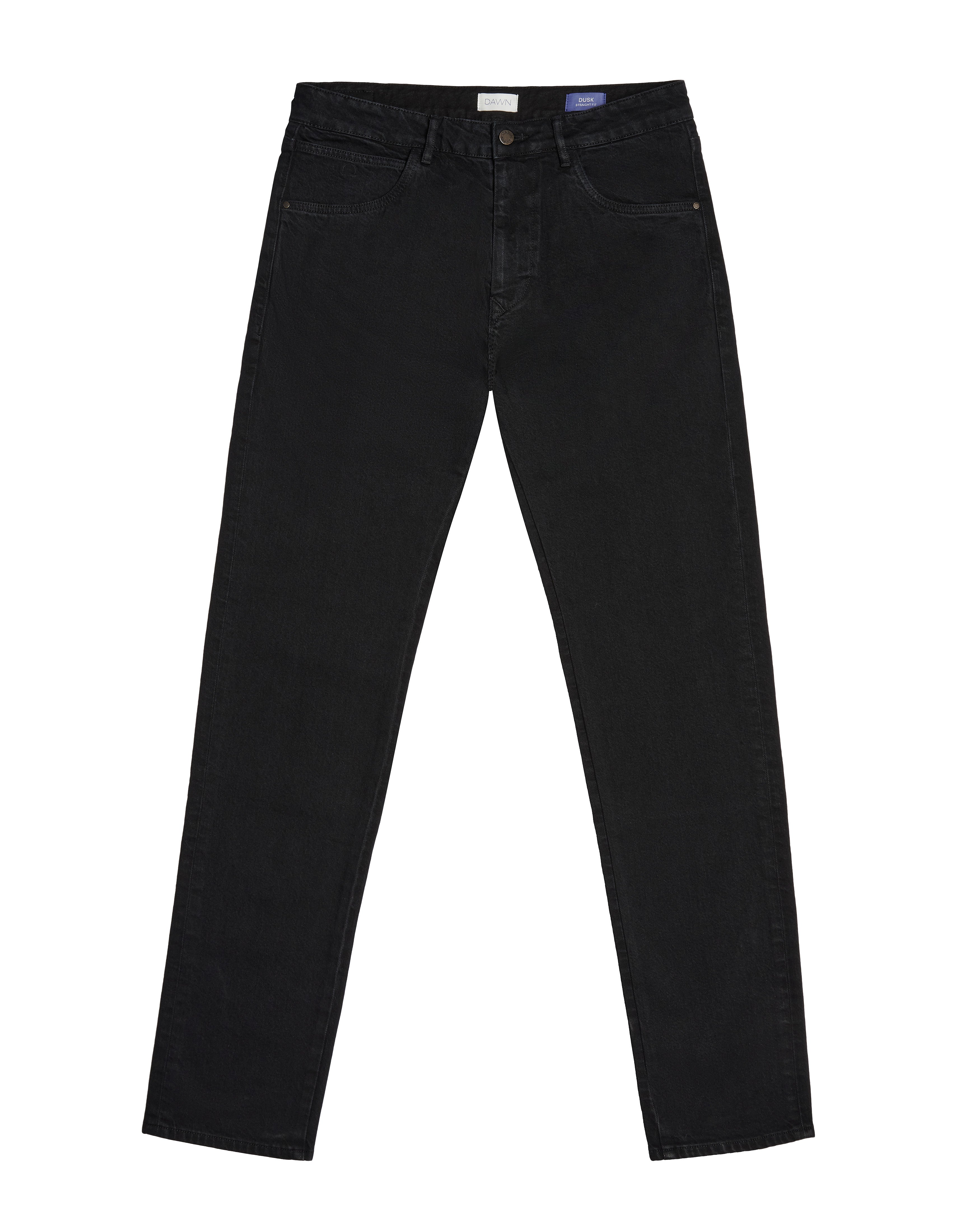 DUSK Regular Straight Minimal Stretch - Classic - Black