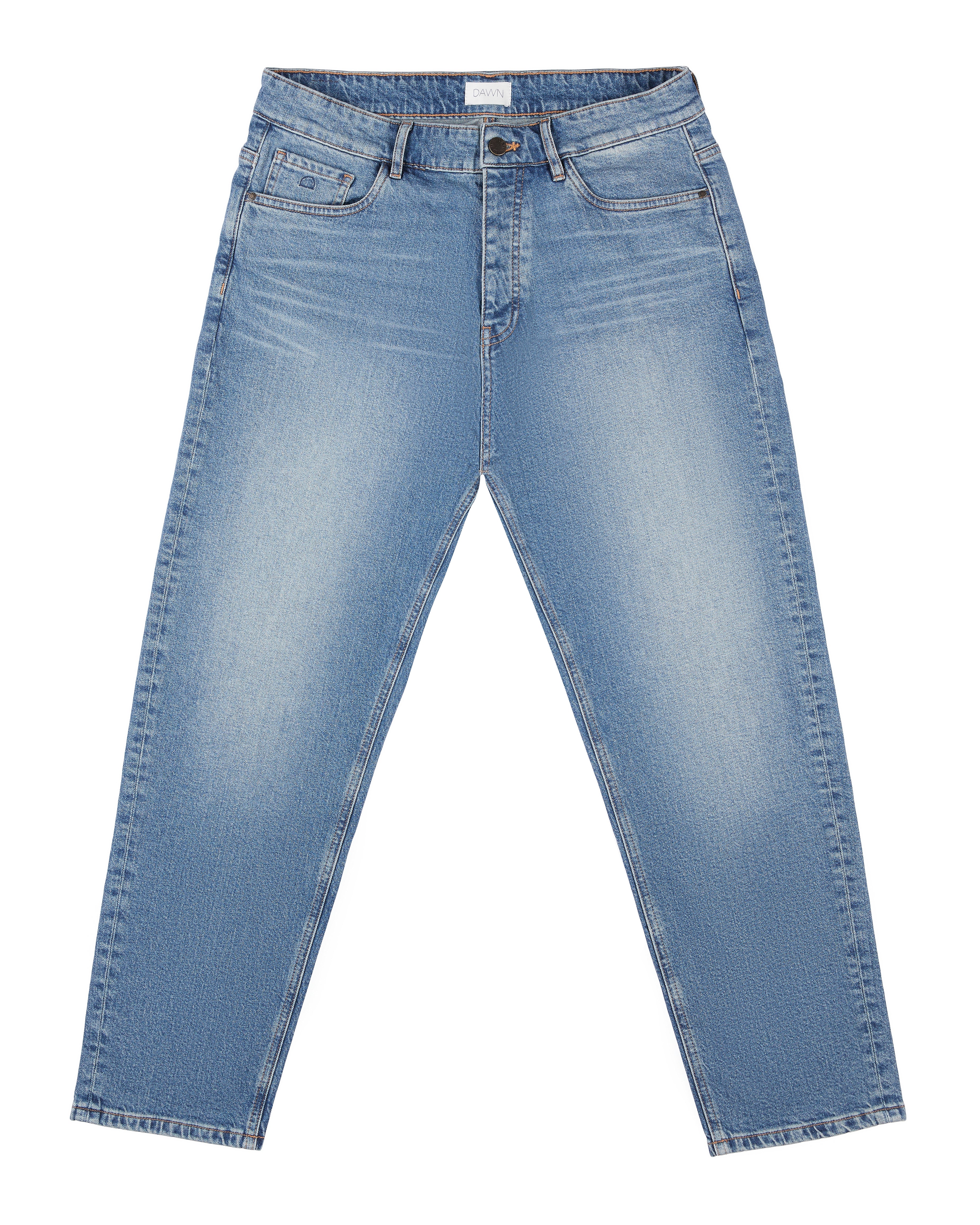 RISE Relaxed Tapered Minimal Stretch - Basic - Vintage Blue