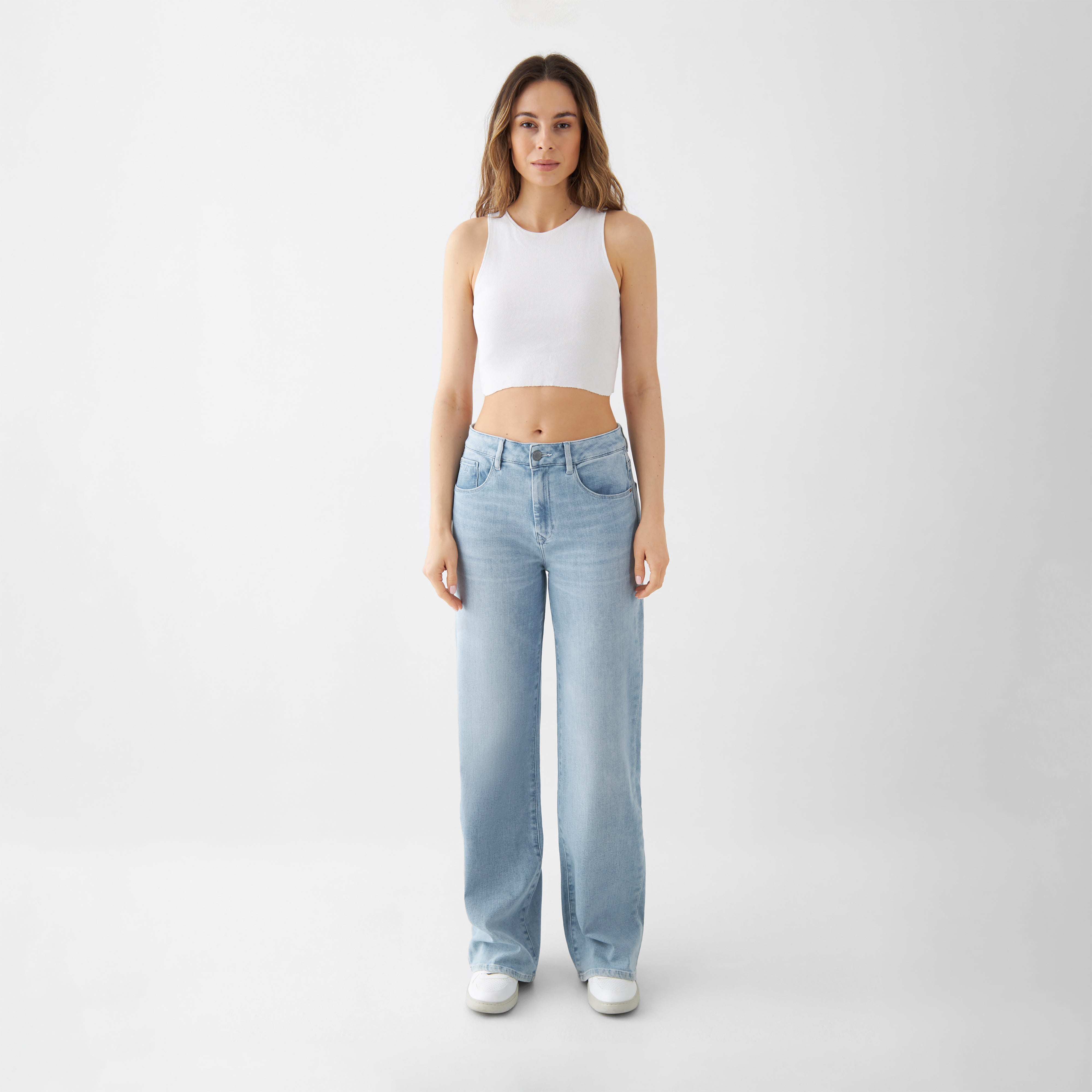 DEW Flared Soft Denim - Classic - Light Blue