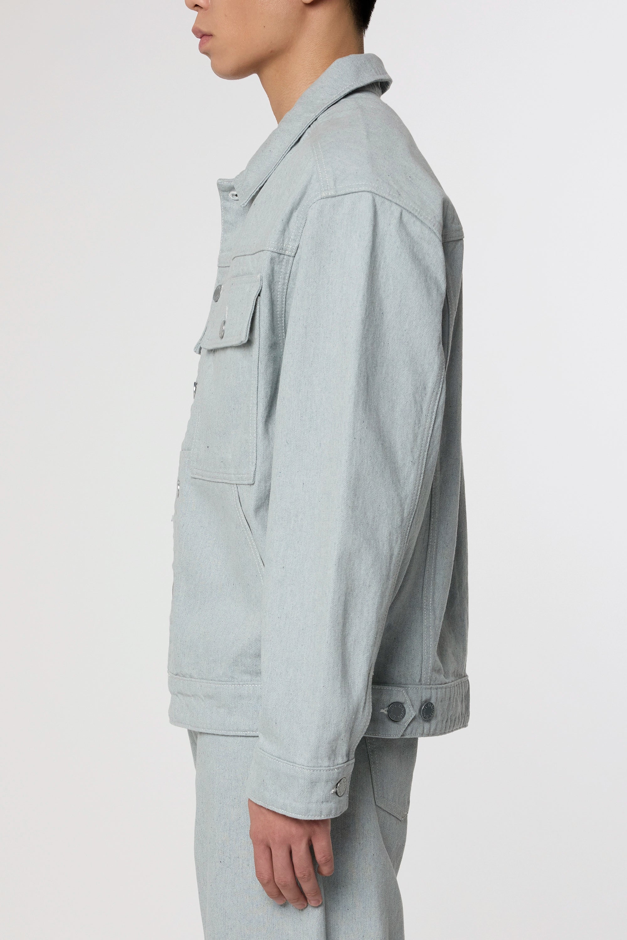 DUNE Boxy Jacket - PIW Non Stretch - Recycled Blue - Menswear
