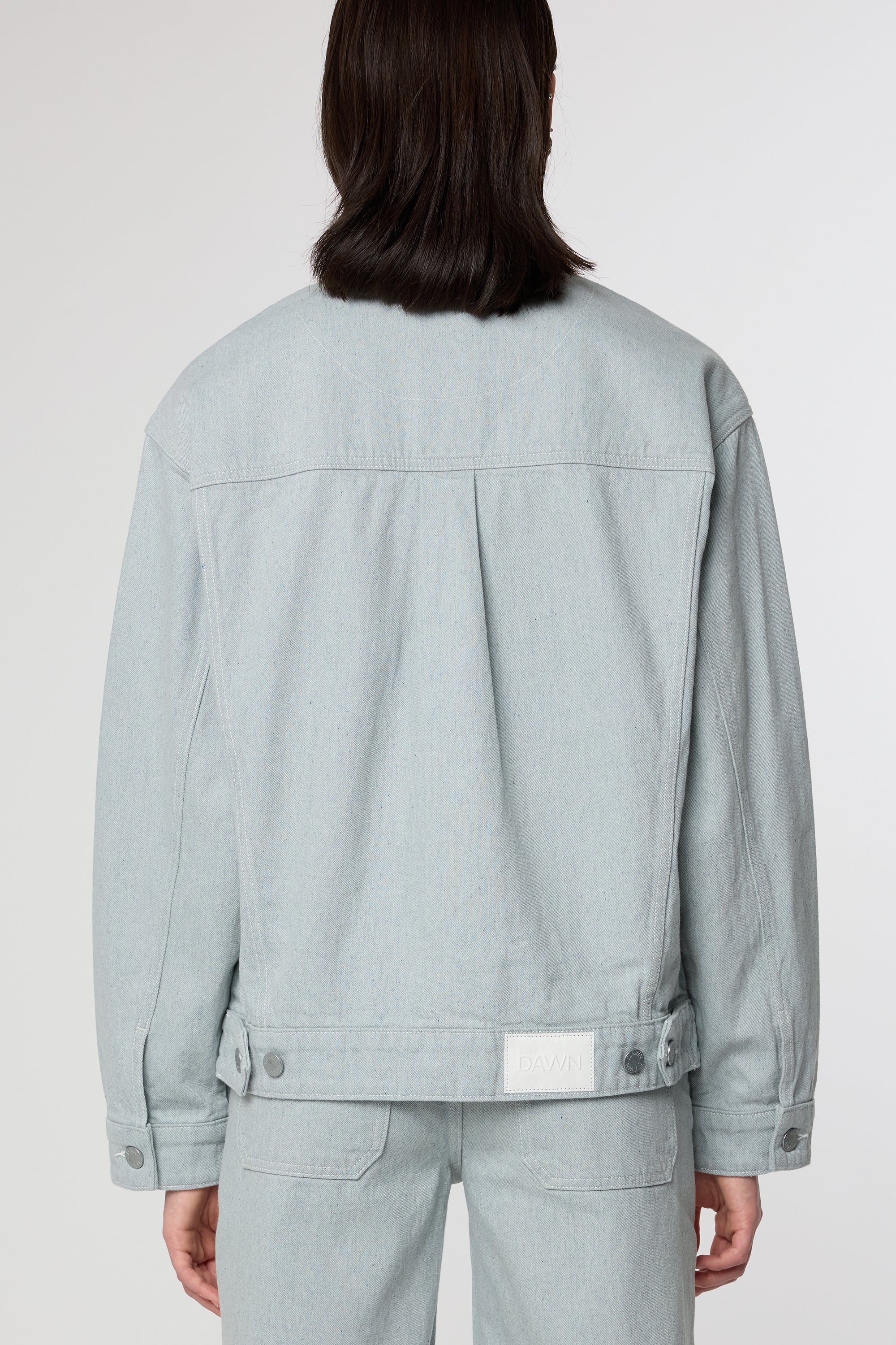DUNE Boxy Jacket - PIW Non Stretch - Recycled Blue - Womenswear