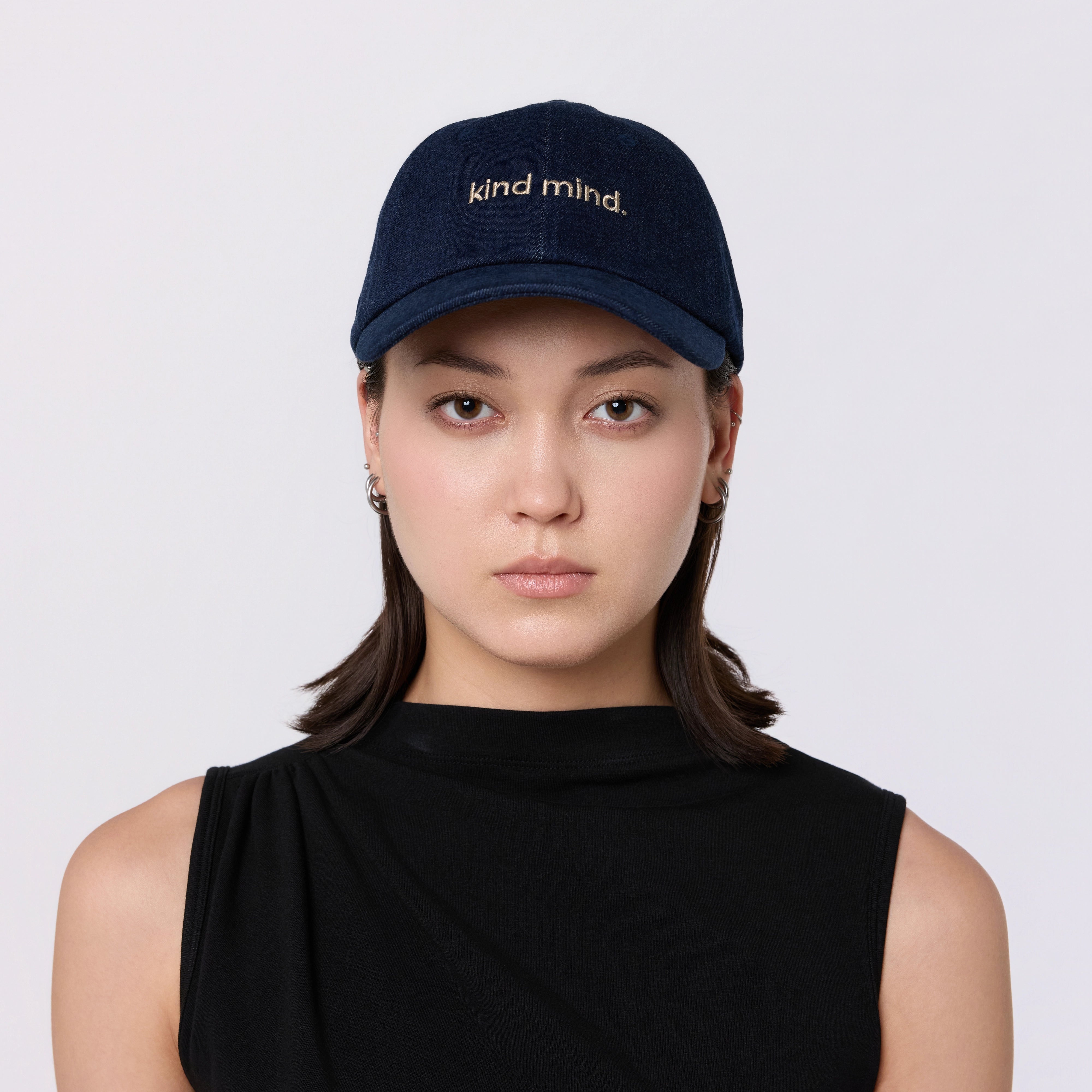 kind mind Cap - Dark Blue