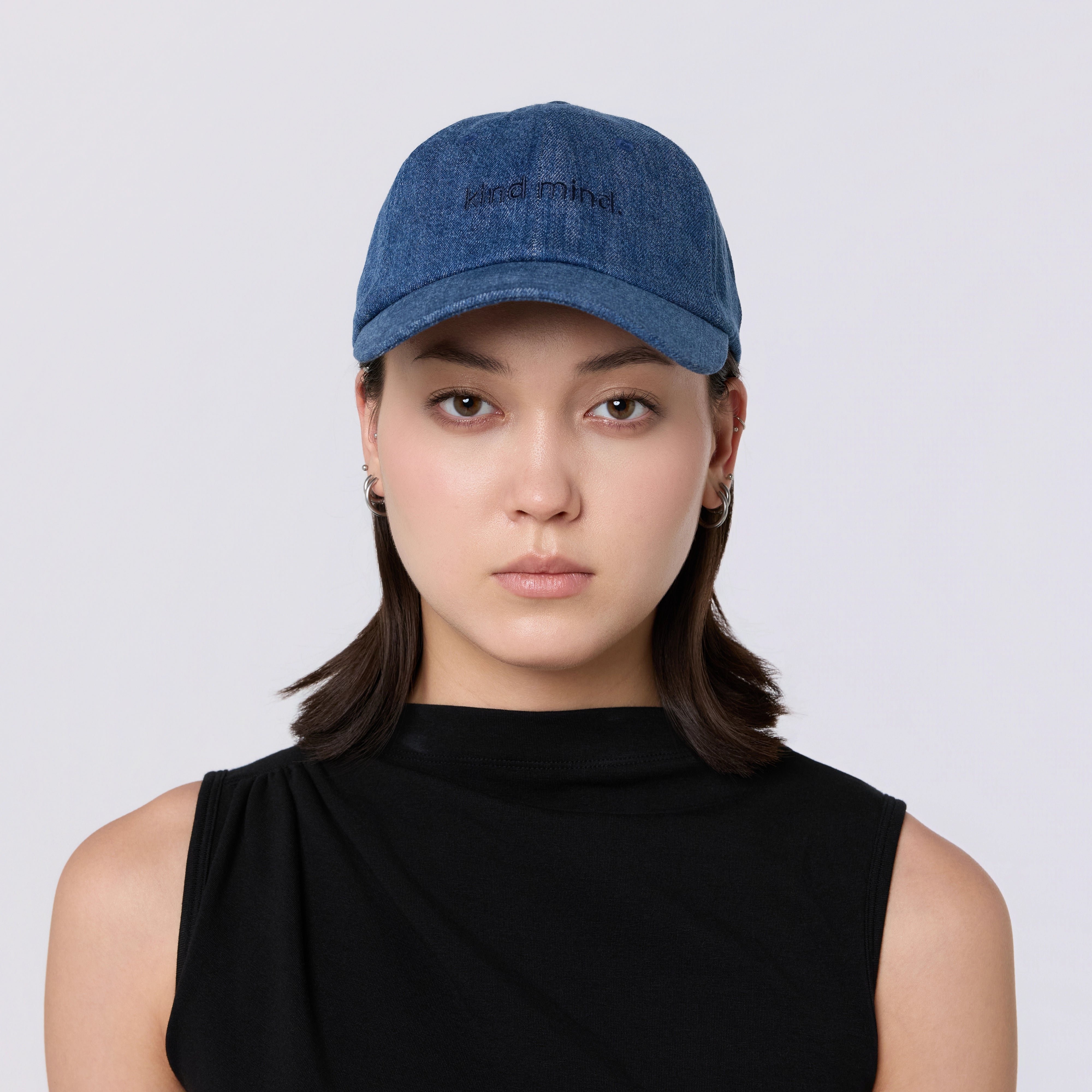 kind mind Cap - Medium Blue