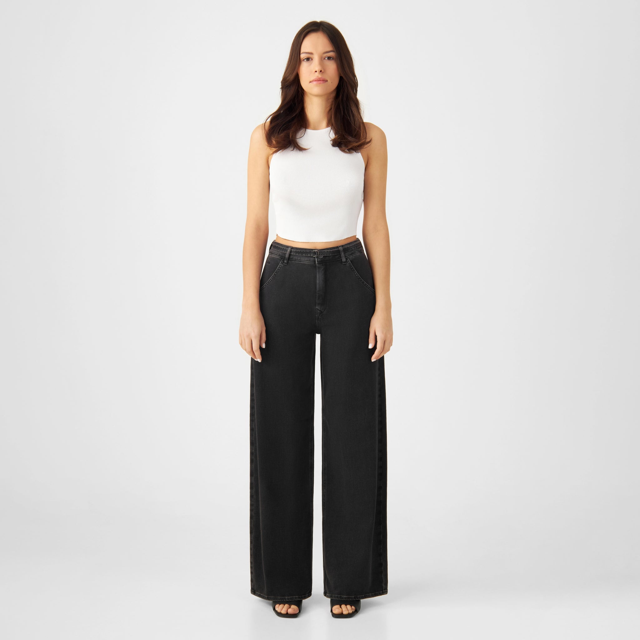 13770 Black High Waist Pants