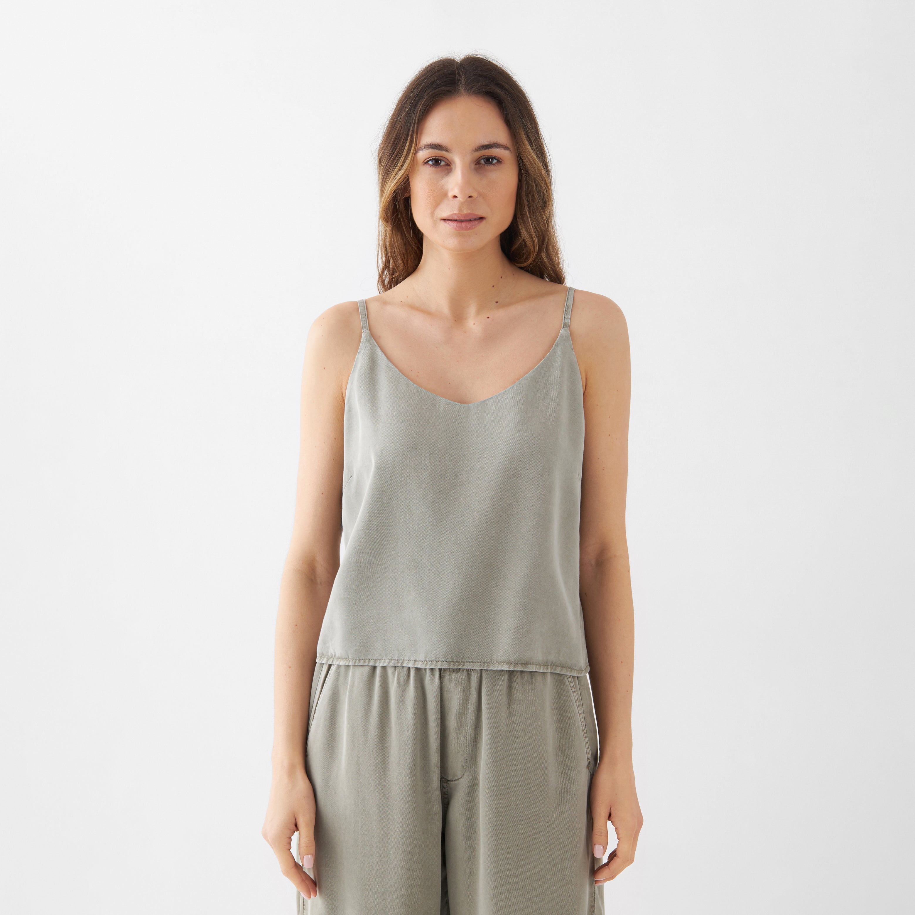 SPRING Top - Rock Olive
