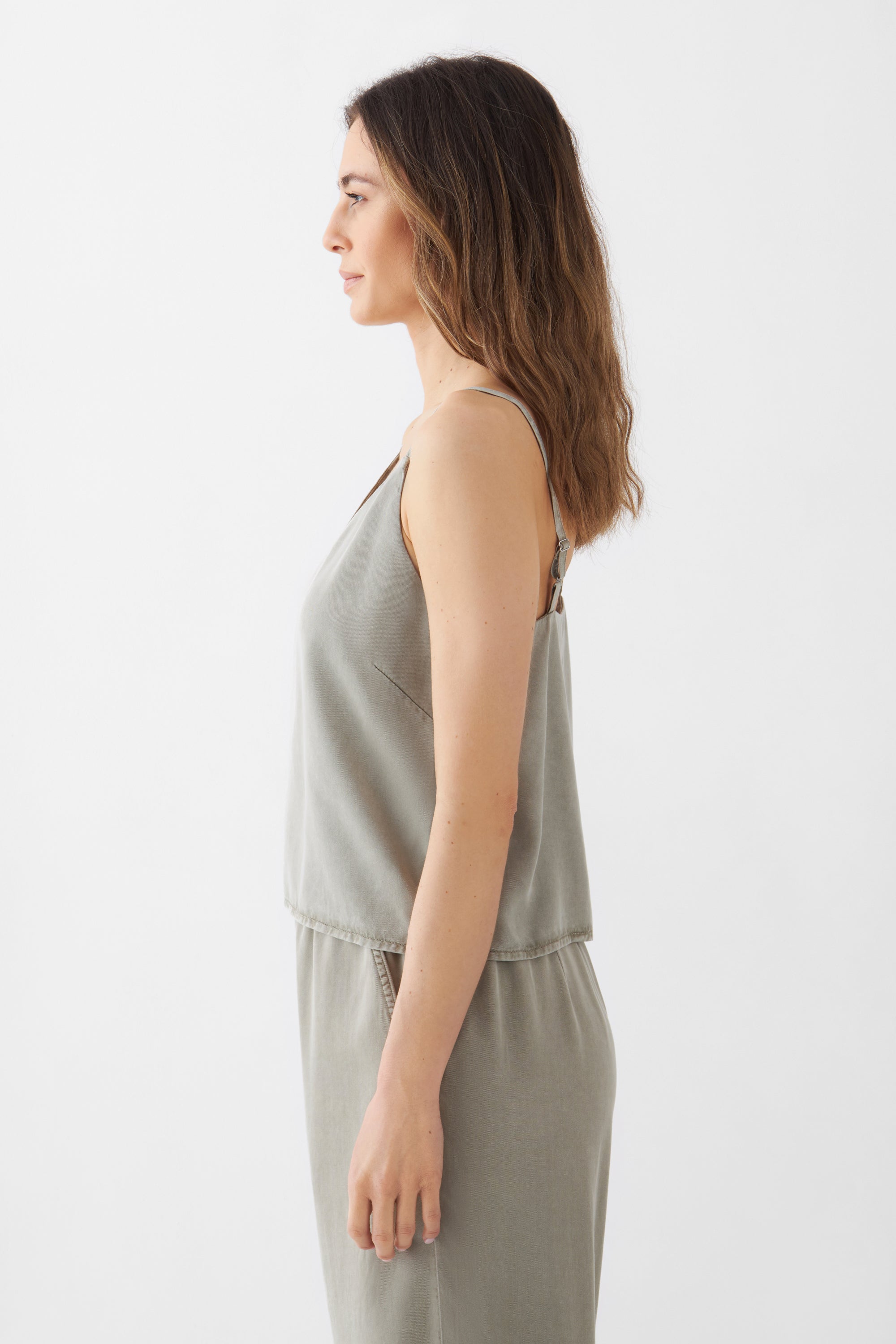 SPRING Top - Rock Olive