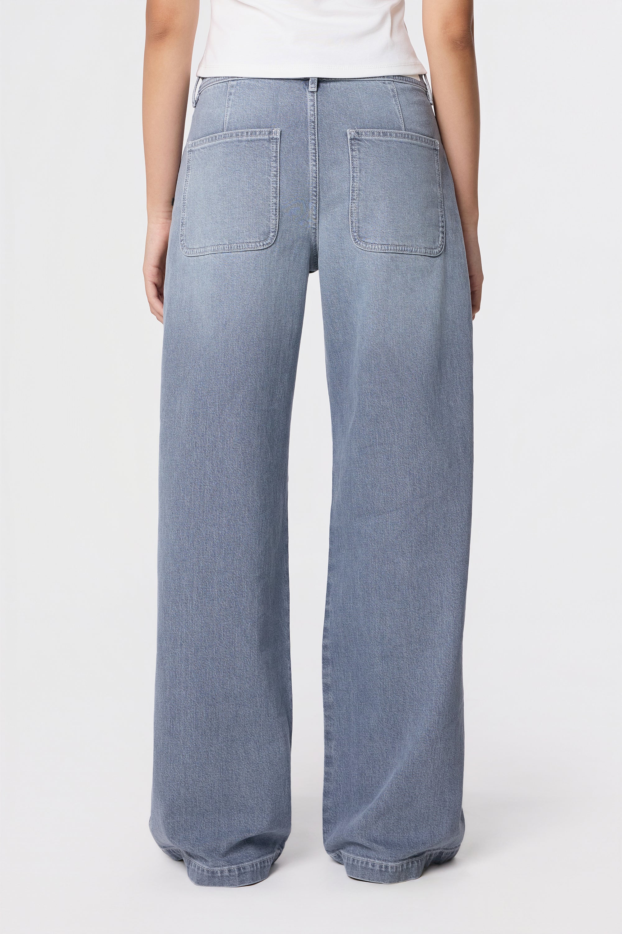 SUNNY Wide Leg Minimal Stretch - Classic - Slate Grey