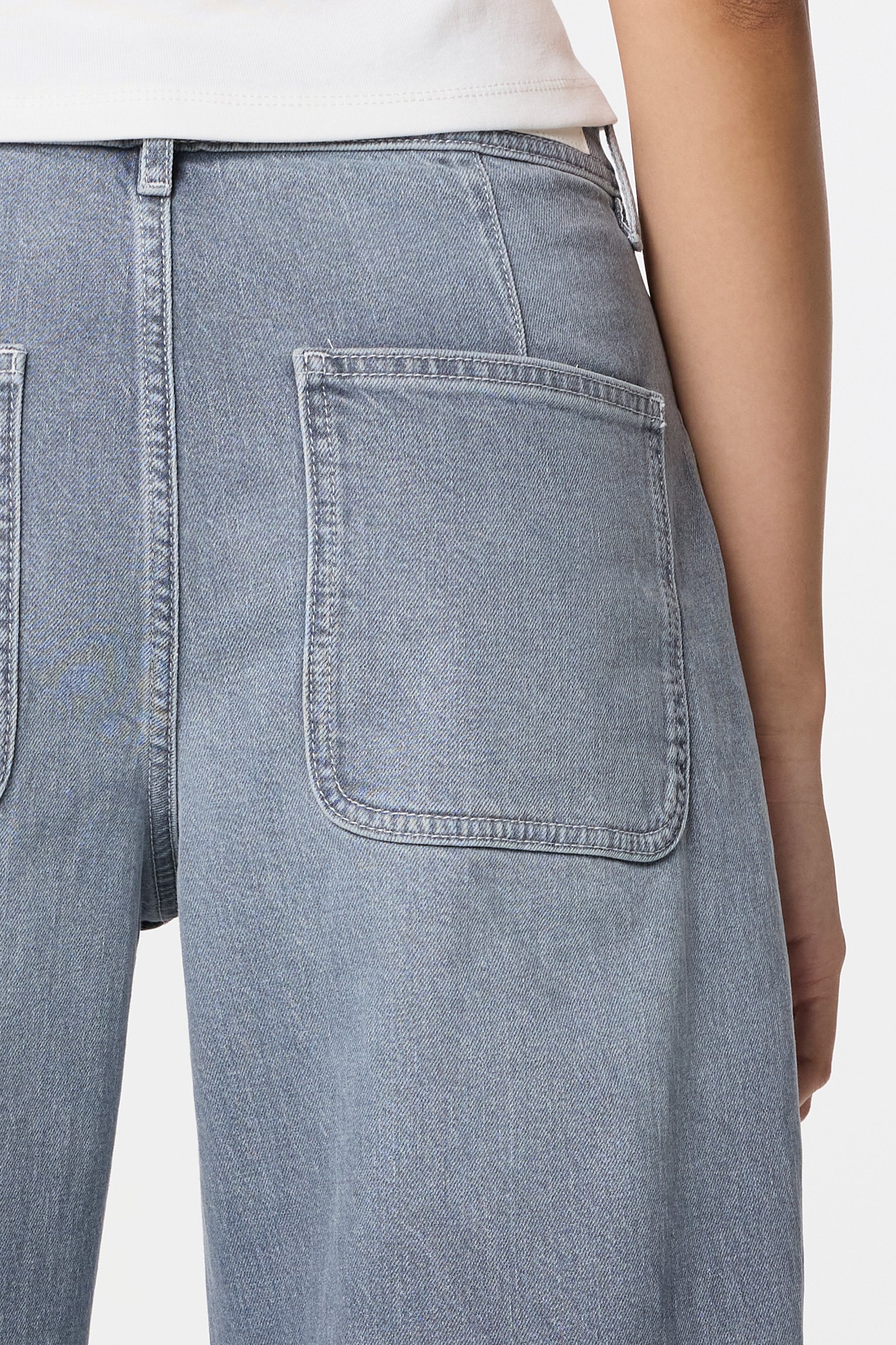 SUNNY Wide Leg Minimal Stretch - Classic - Slate Grey