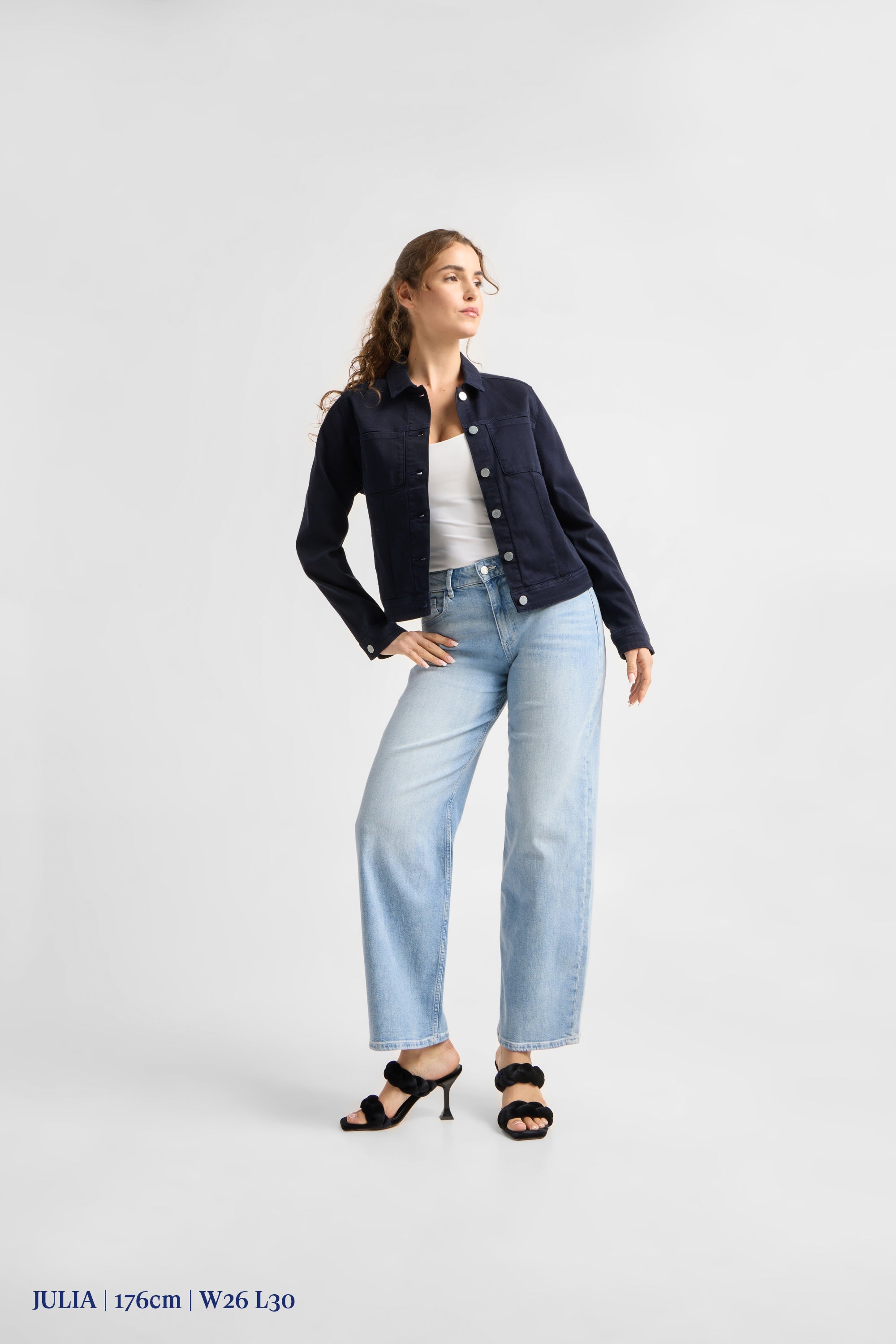 ASH Barrel Leg Minimal Stretch - Classic - Bright Blue