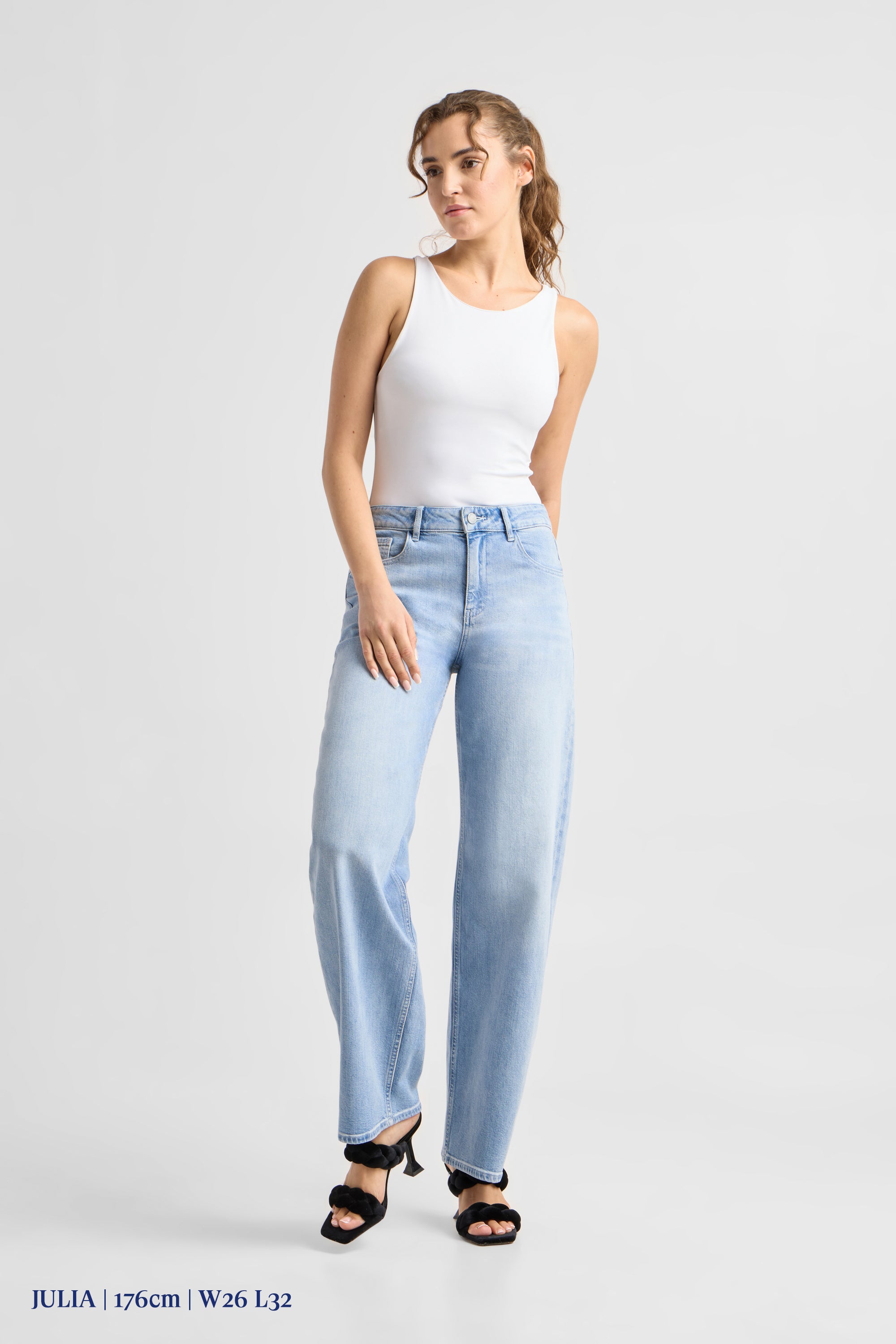 ASH Barrel Leg Minimal Stretch - Classic - Bright Blue