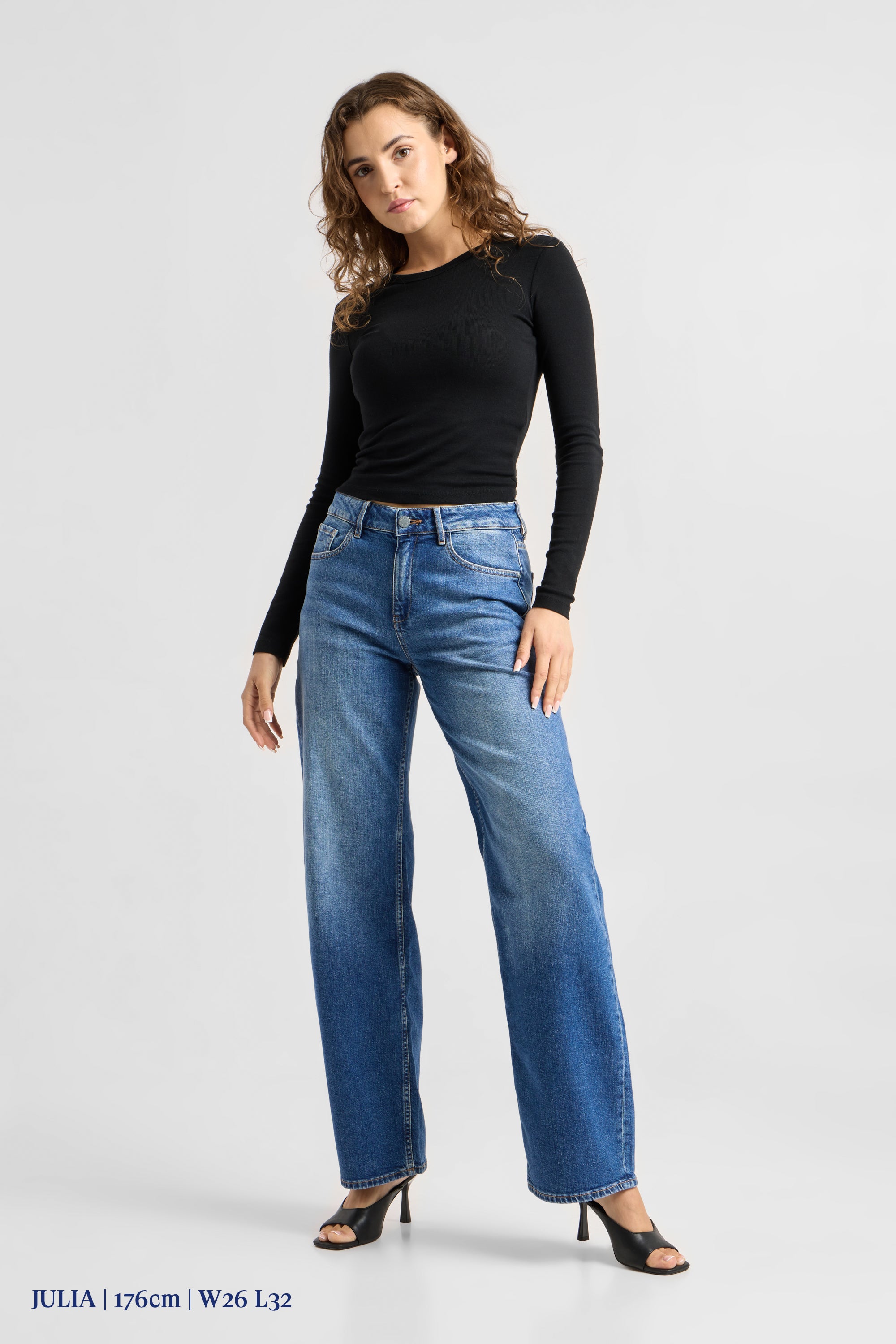 ASH Barrel Leg Minimal Stretch - Classic - Medium Blue