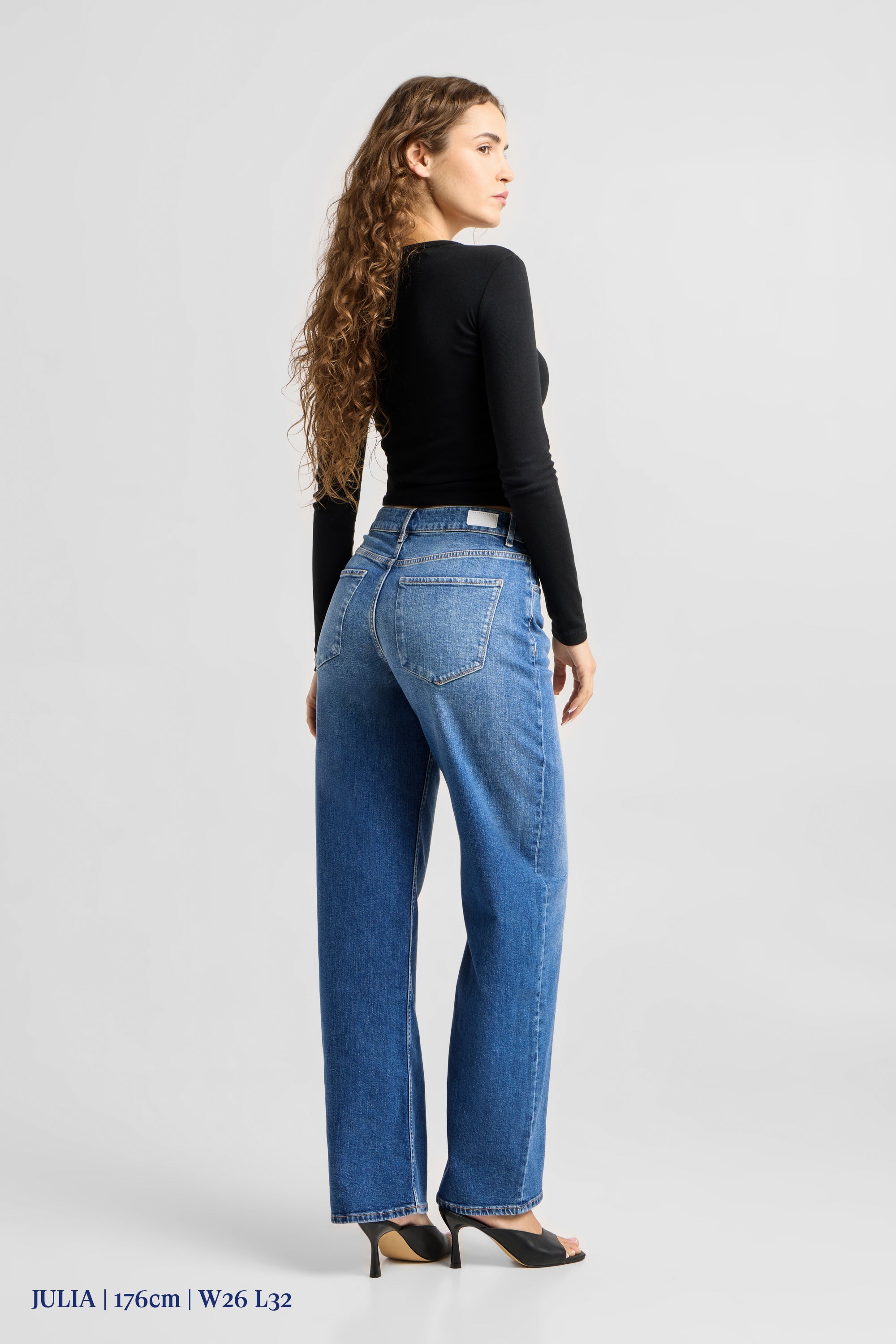 ASH Barrel Leg Minimal Stretch - Classic - Medium Blue