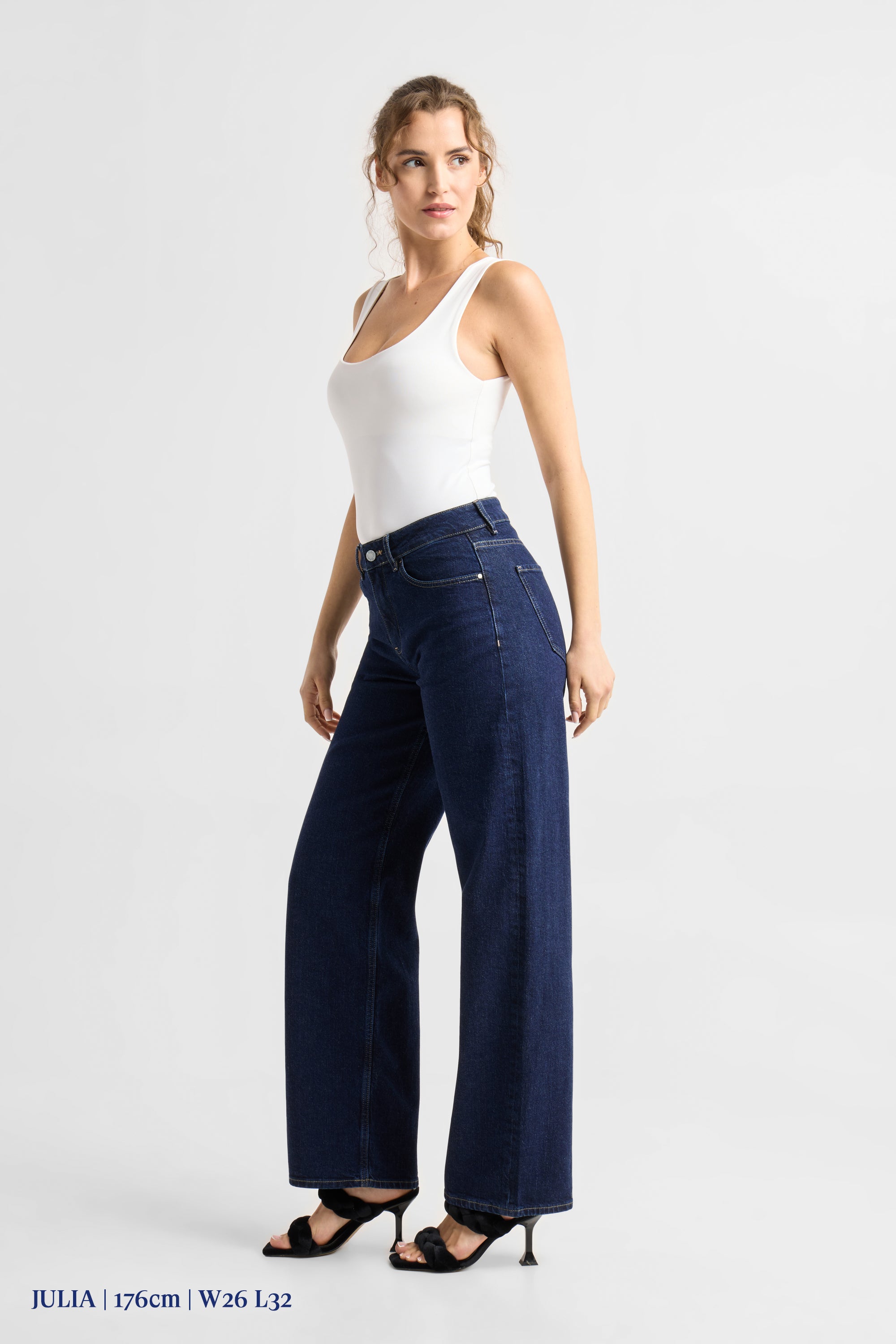 ASH Barrel Leg Minimal Stretch - Classic - Dark Blue