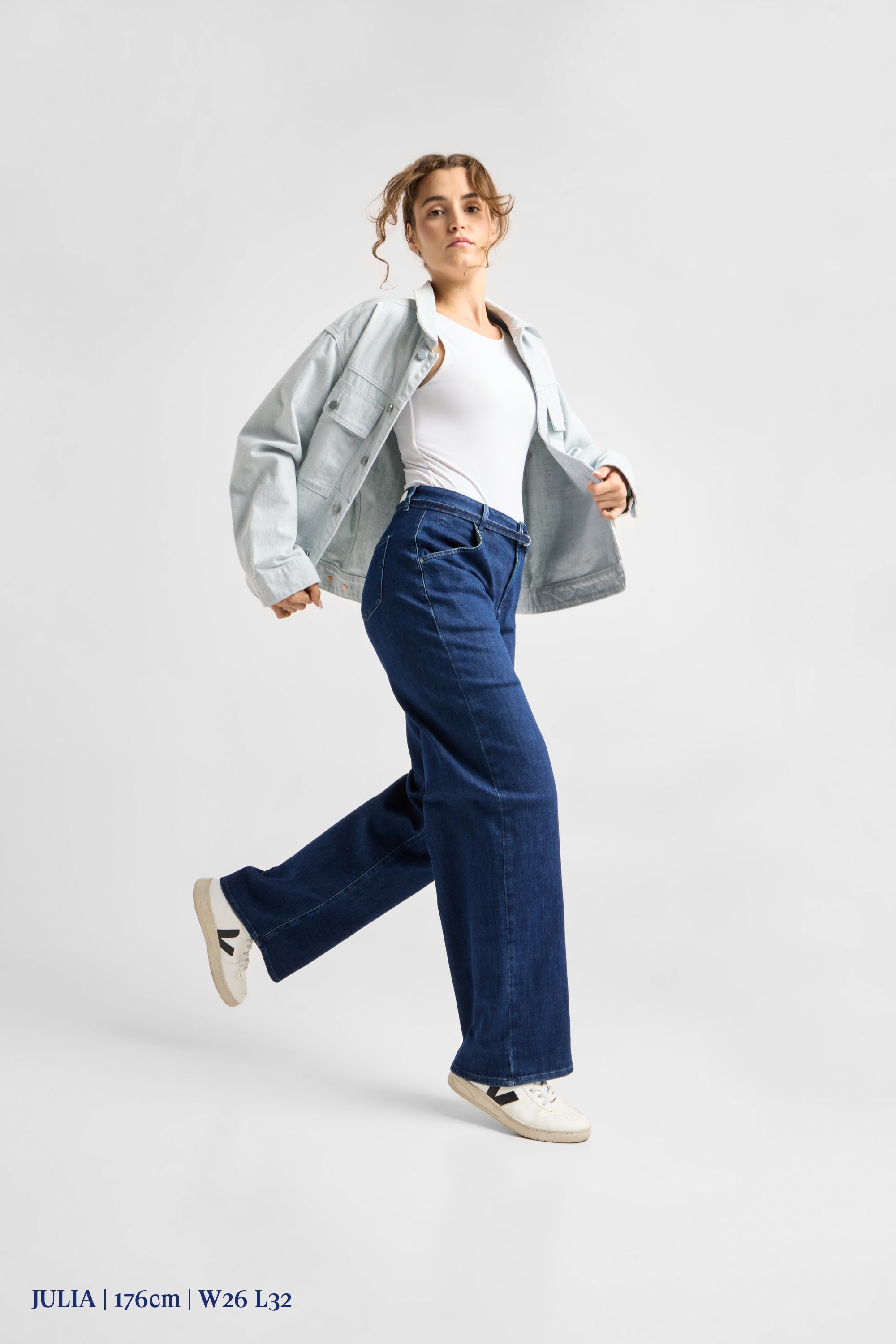 BLINK High Waist Wide - Dark Blue