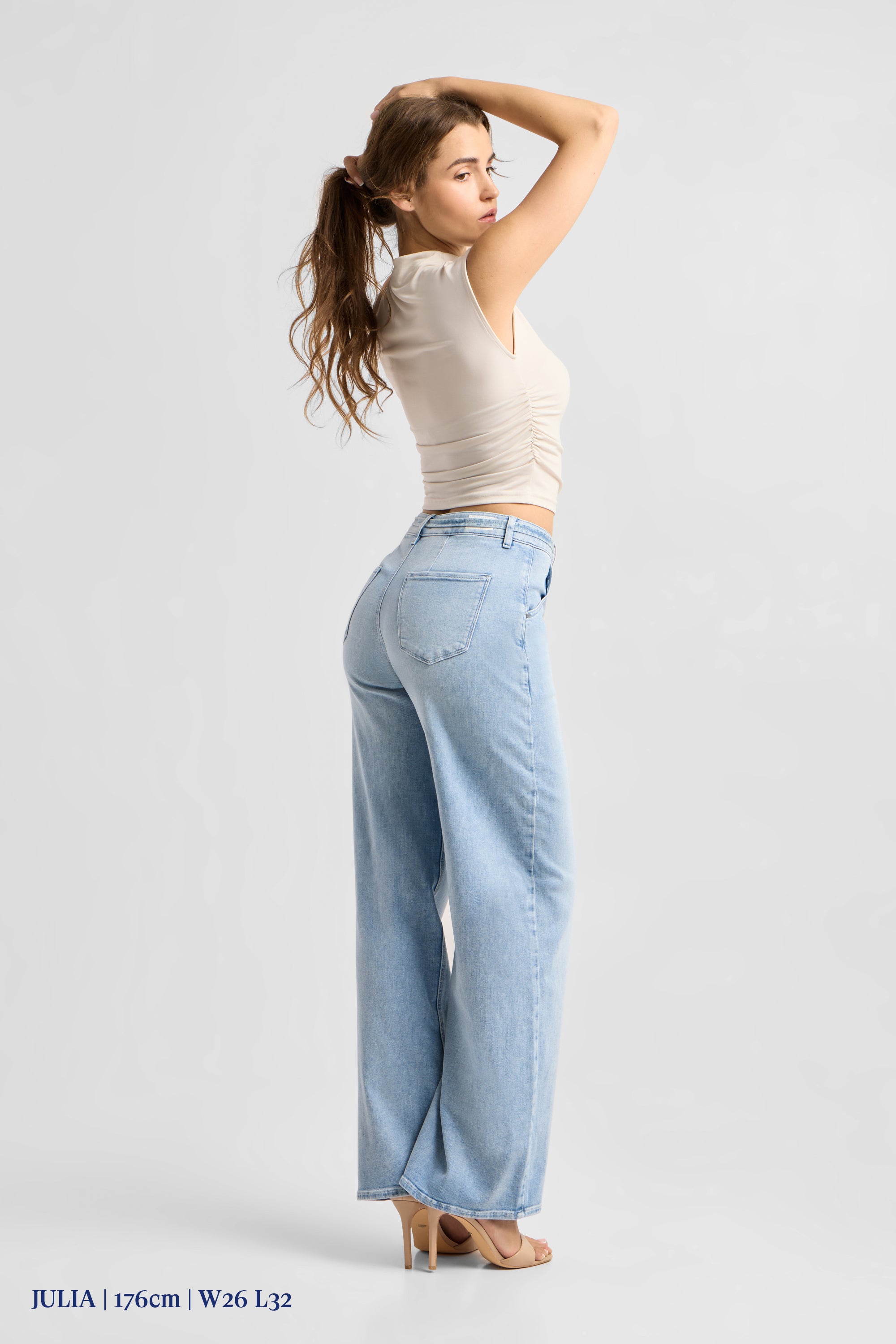 BLINK High Waist Wide - Light Blue