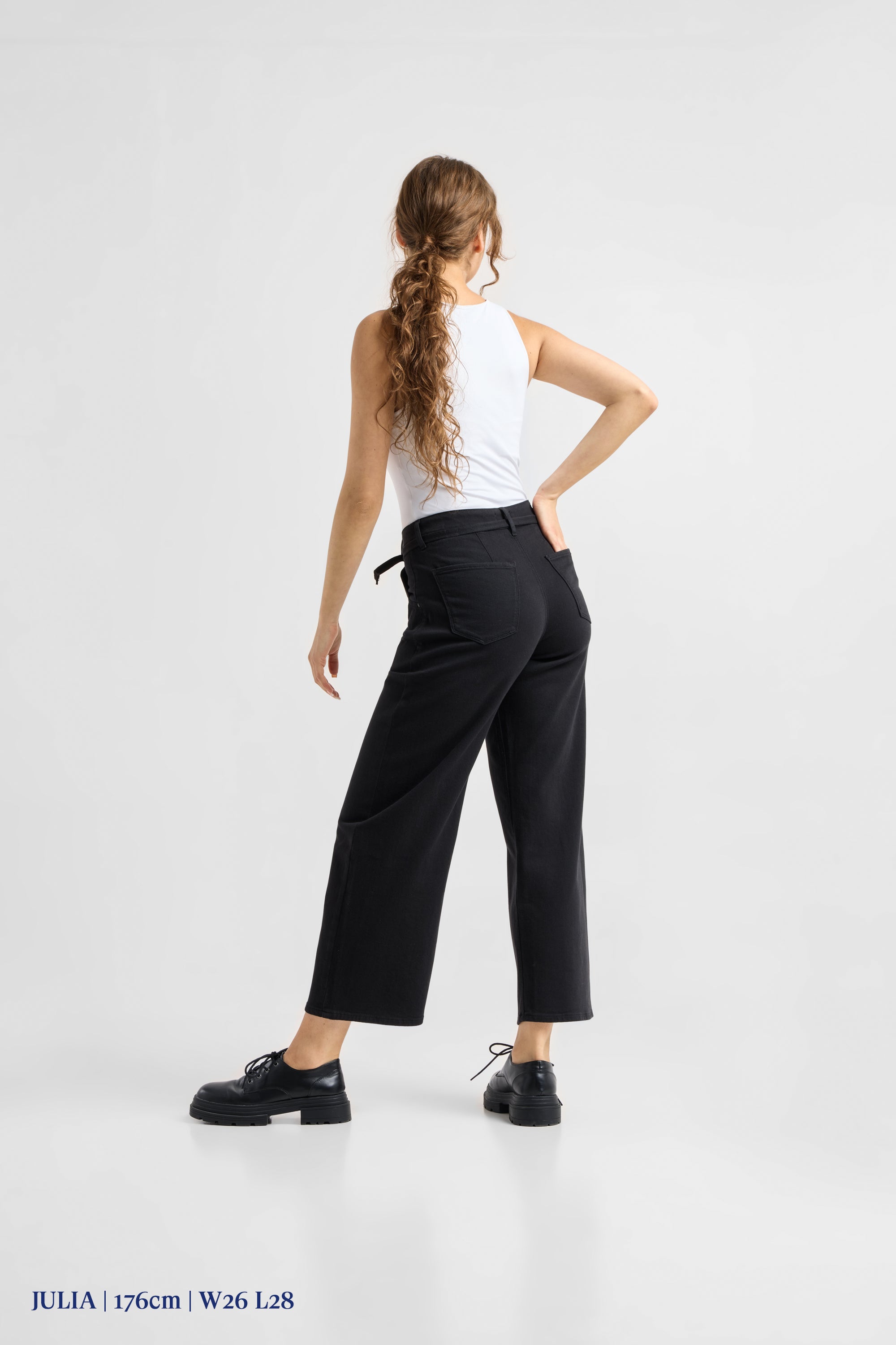 BLINK Wide Barrel Culotte Soft Denim - Classic - Stay Black