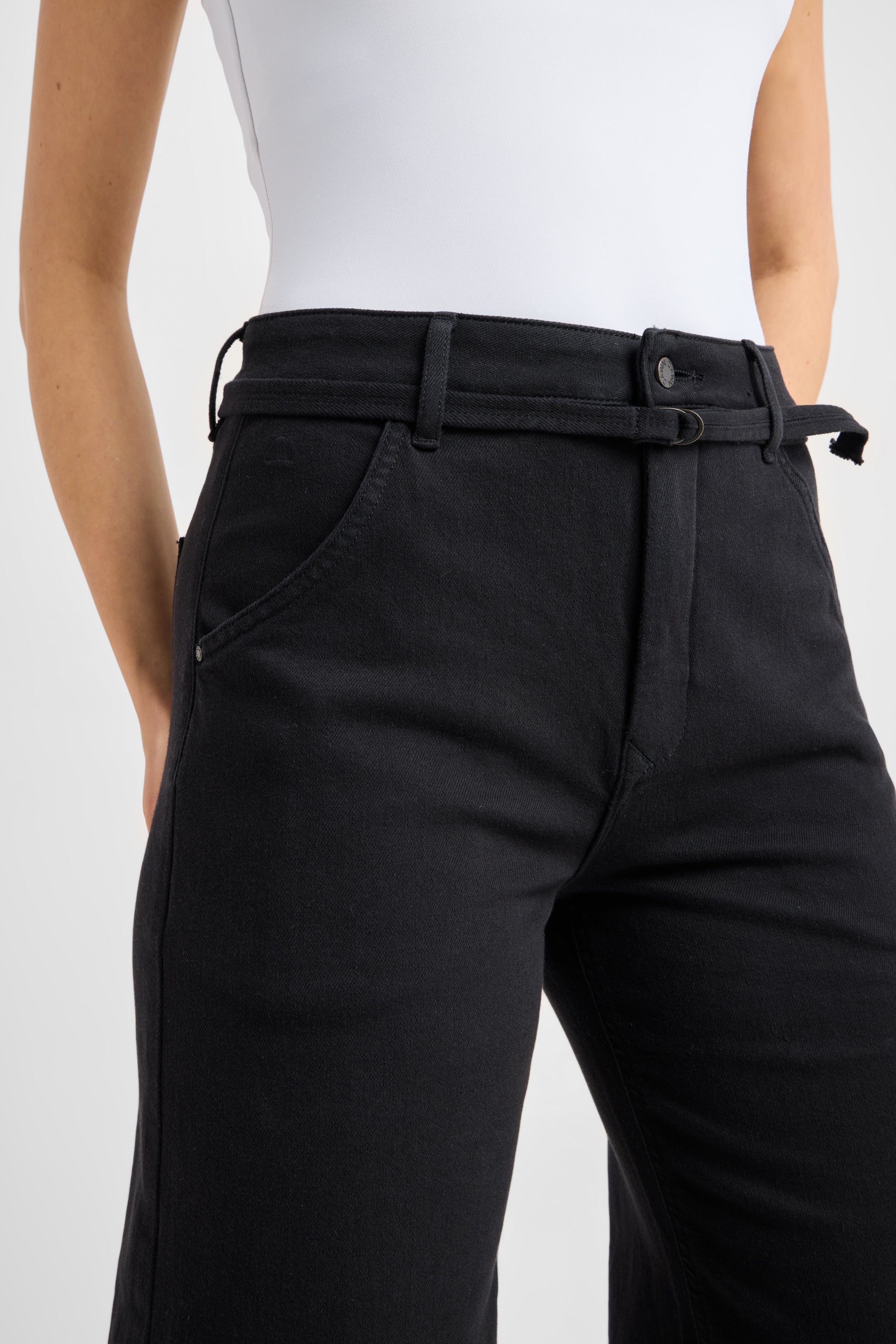 BLINK Wide Barrel Culotte Soft Denim - Classic - Stay Black
