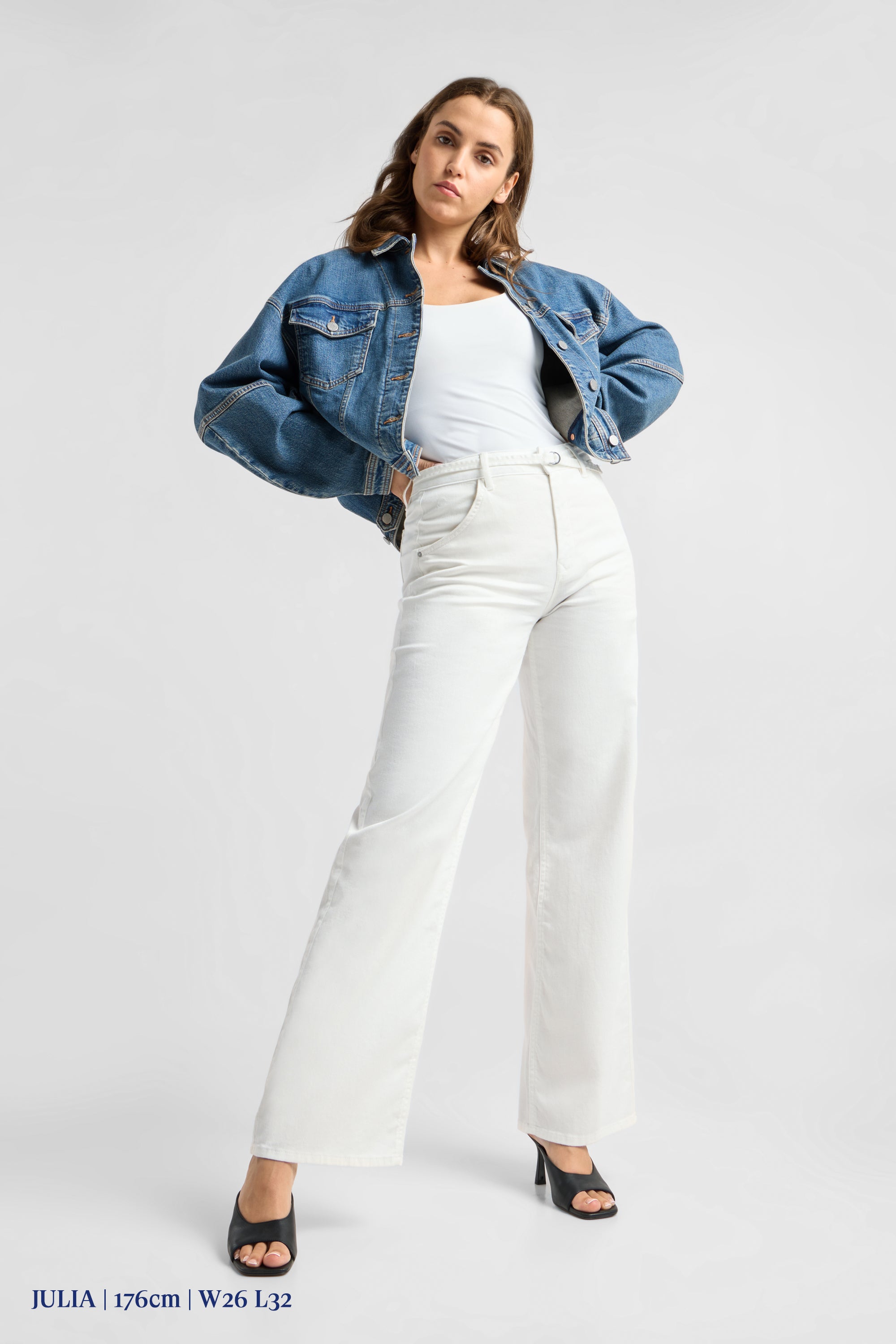BLINK Wide Barrel Soft Denim - Classic - White Denim
