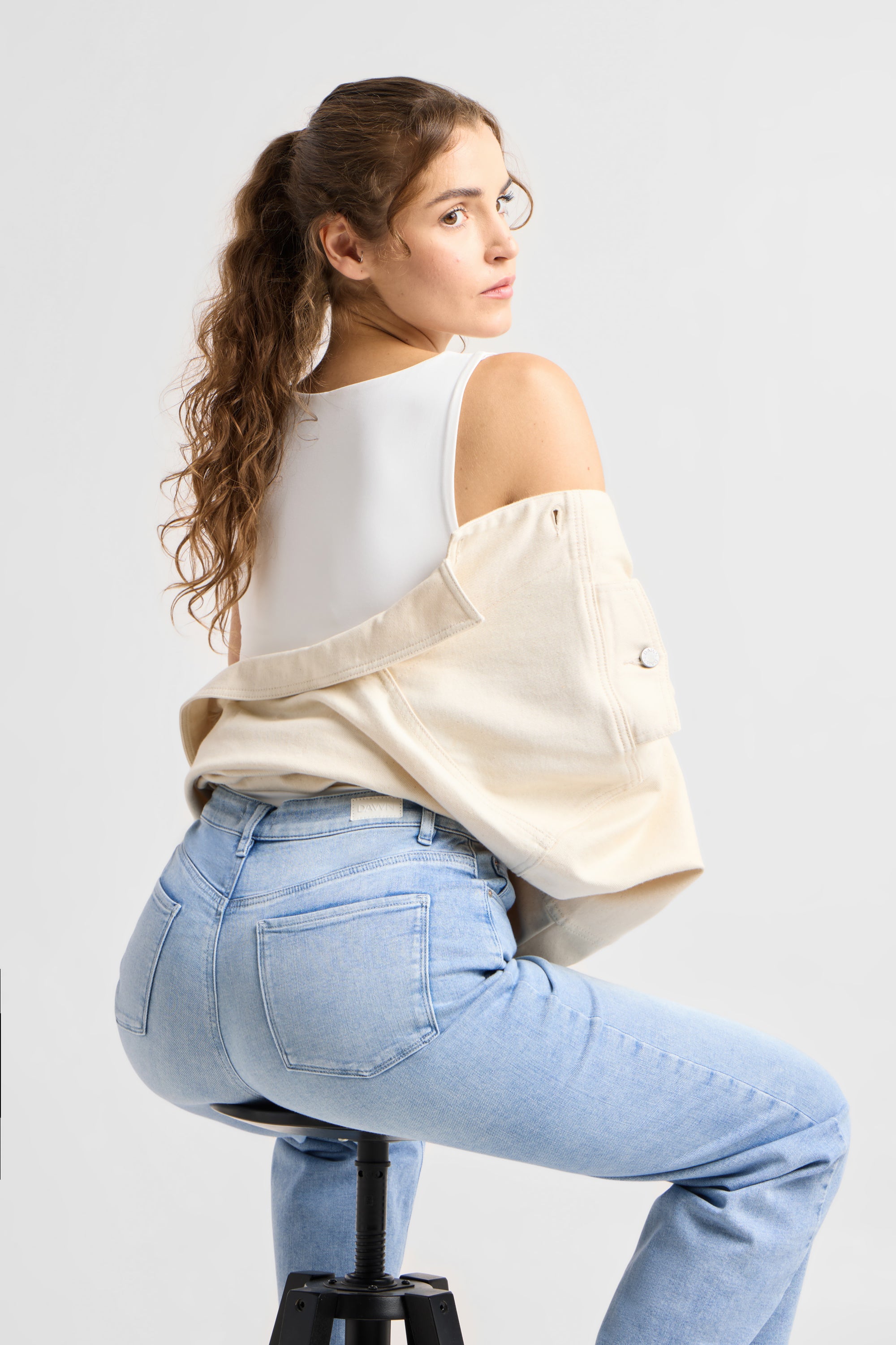 DEW Flared Soft Denim - Classic - Light Blue