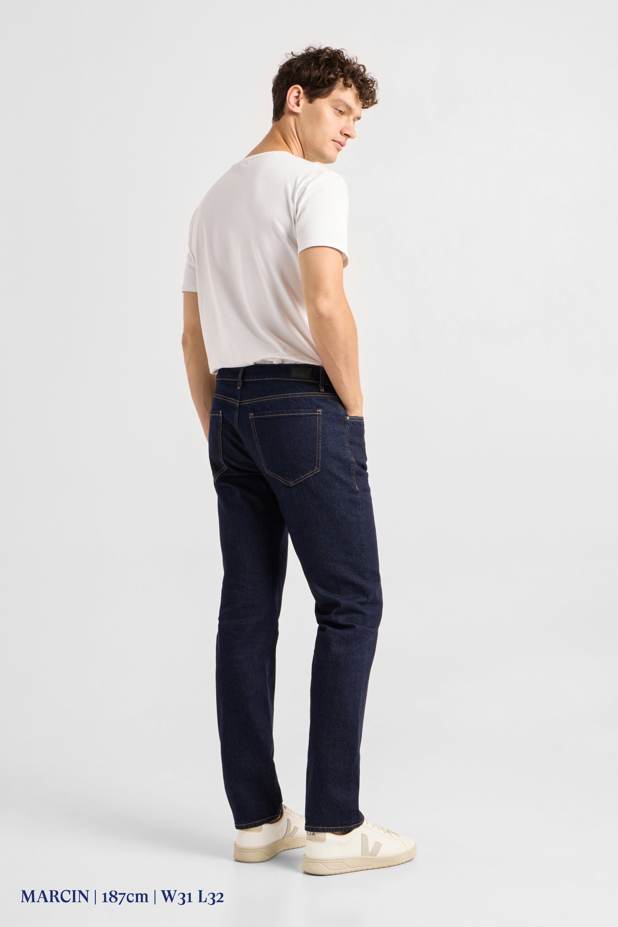 DUSK Regular Straight Minimal Stretch - Classic - Raw Blue