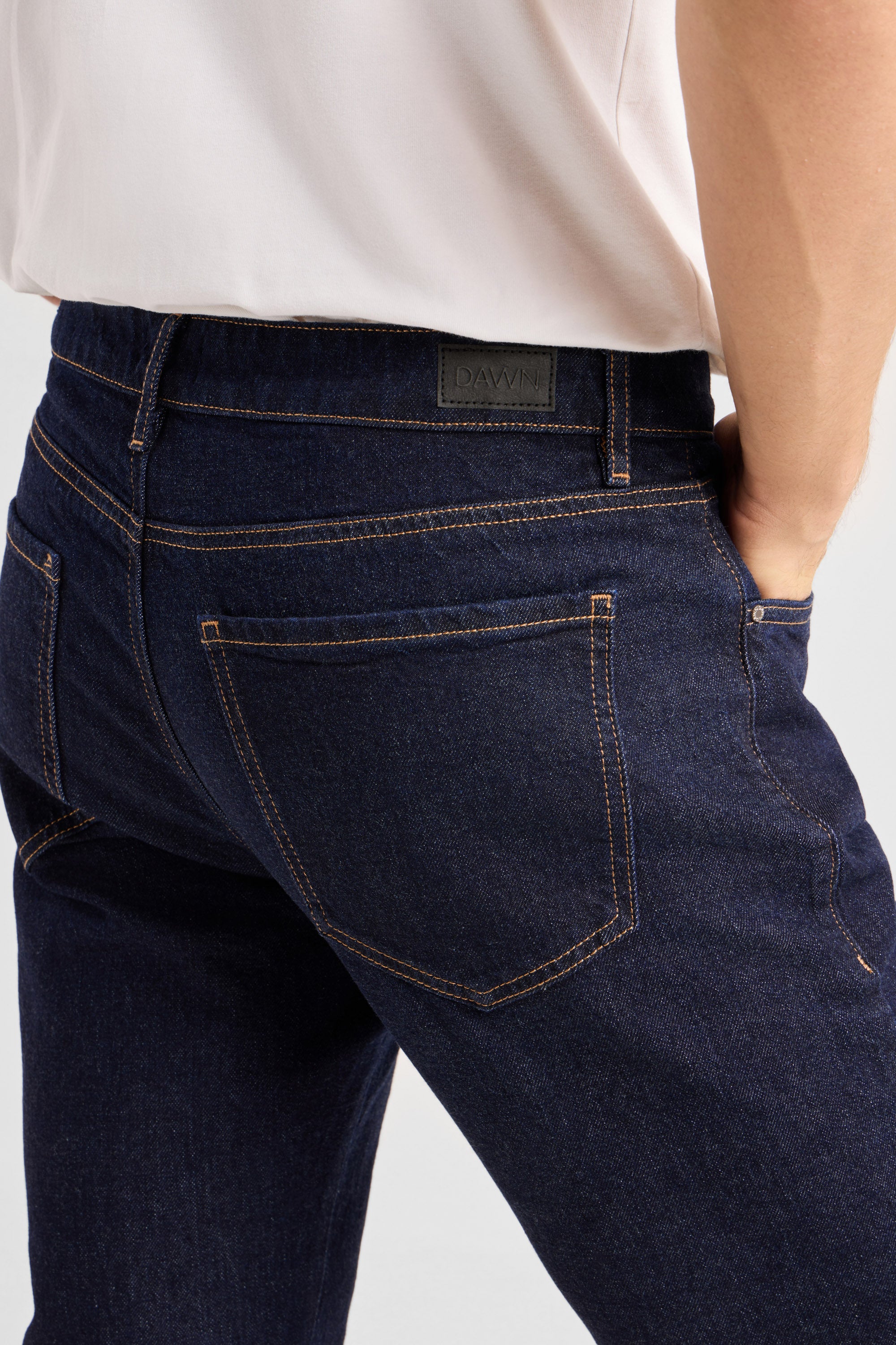 DUSK Regular Straight Minimal Stretch - Classic - Raw Blue