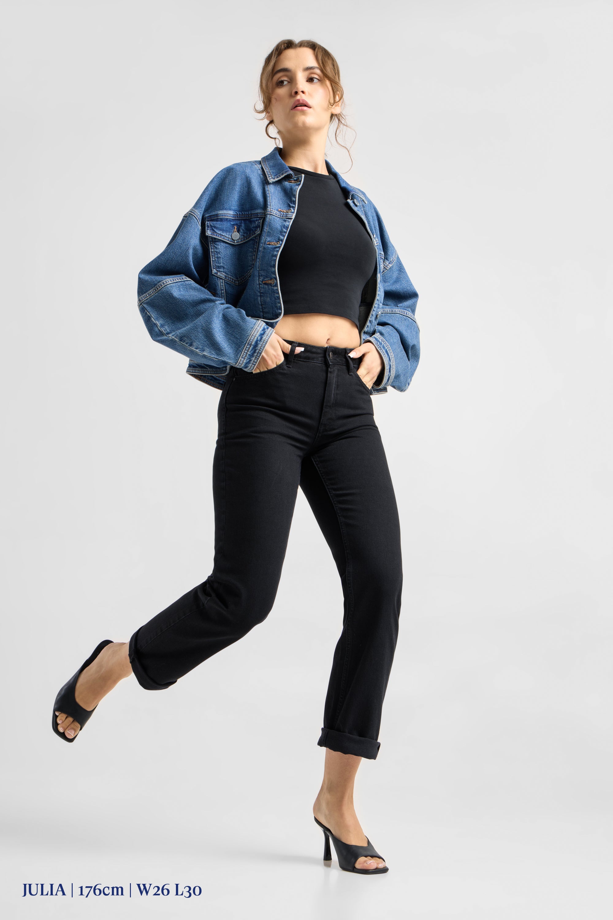 MORNING Slim Straight Minimal Stretch - Classic - Black